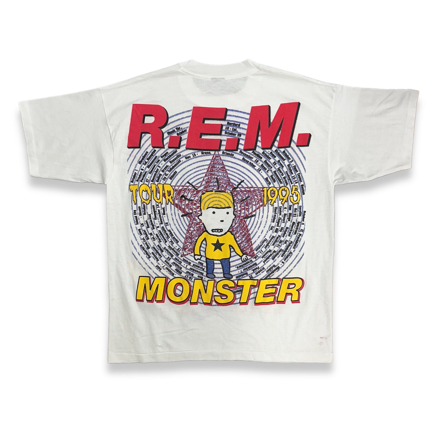 [XL] 1995' R.E.M. Monster Tour Migraine boy Tee