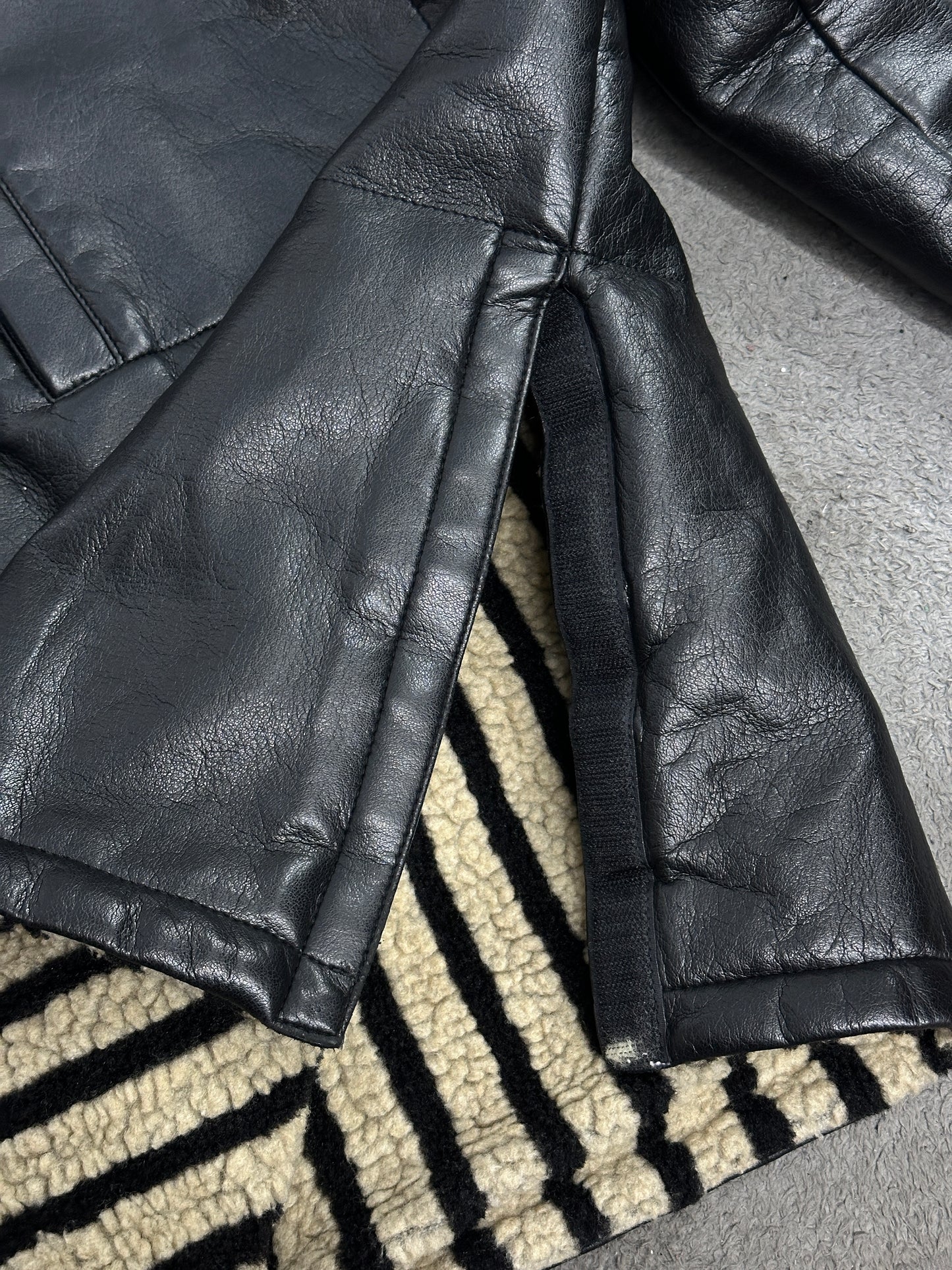 [48] FW2000 Emporio Armani Leather Anorak Jacket