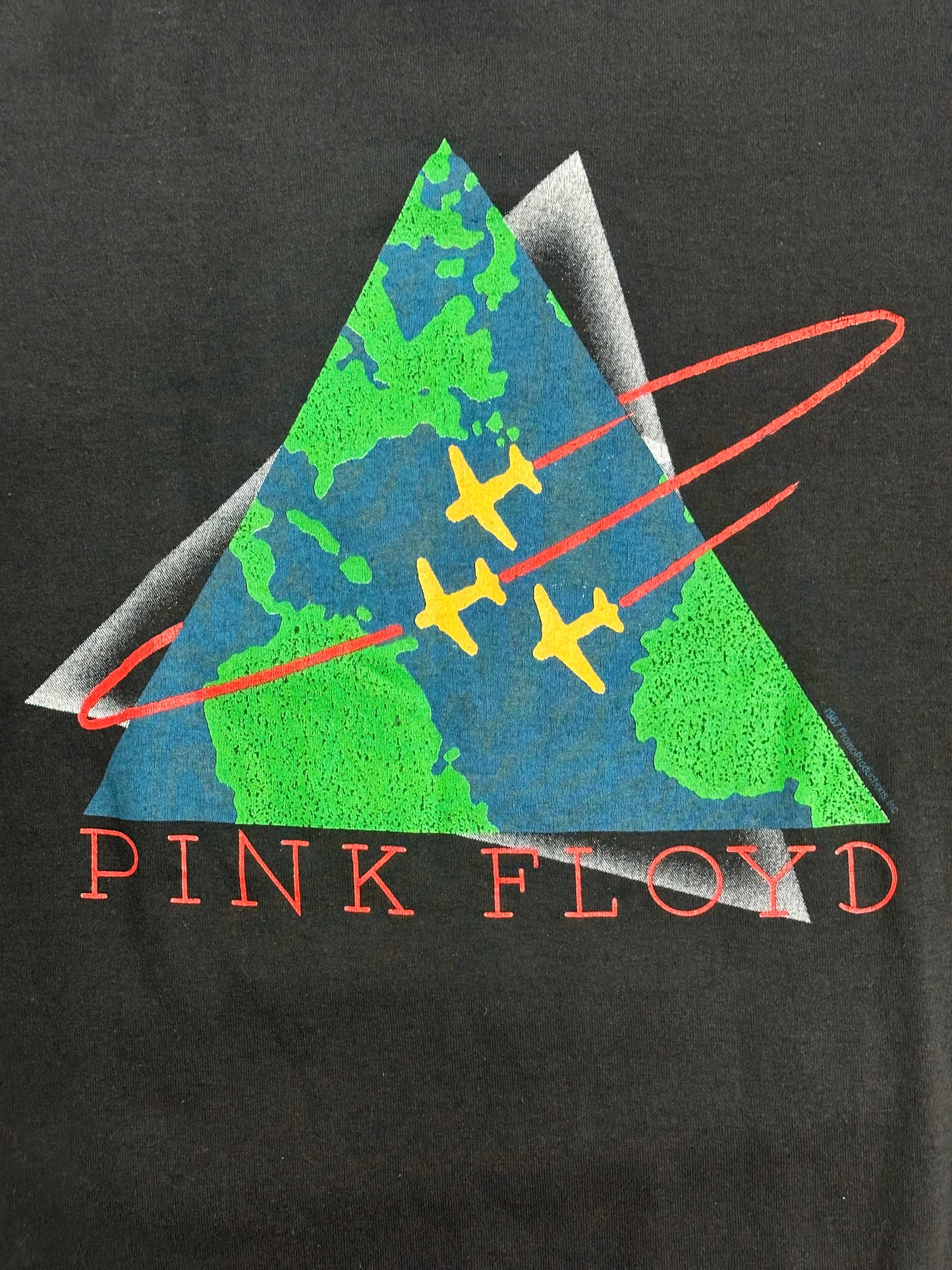 [M] 1987' Pink Floyd World Tour Tee