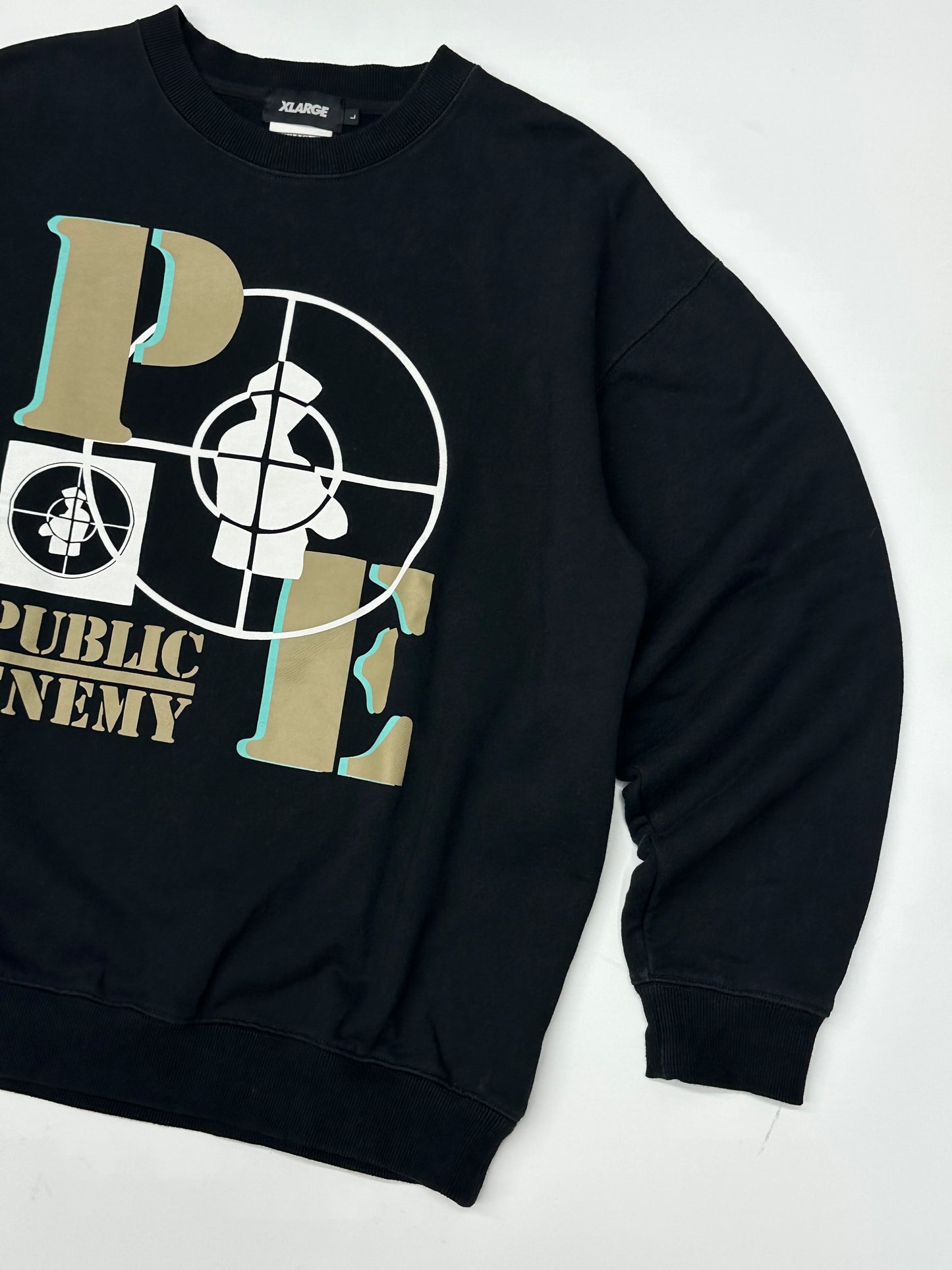 [L] X-LARGE x PUBLIC ENEMY sweatshirt