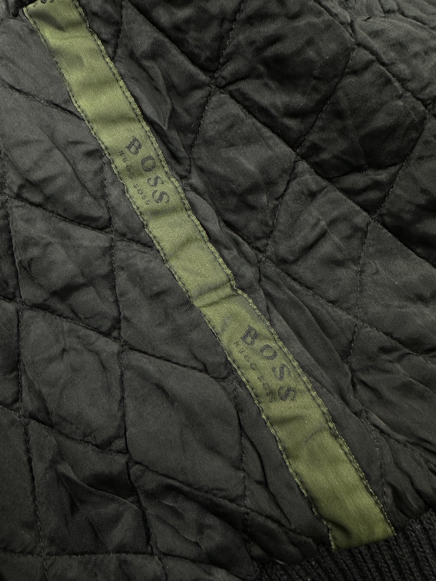 [L] 90s HUGO BOSS 4 Pocket Bomber Jacket