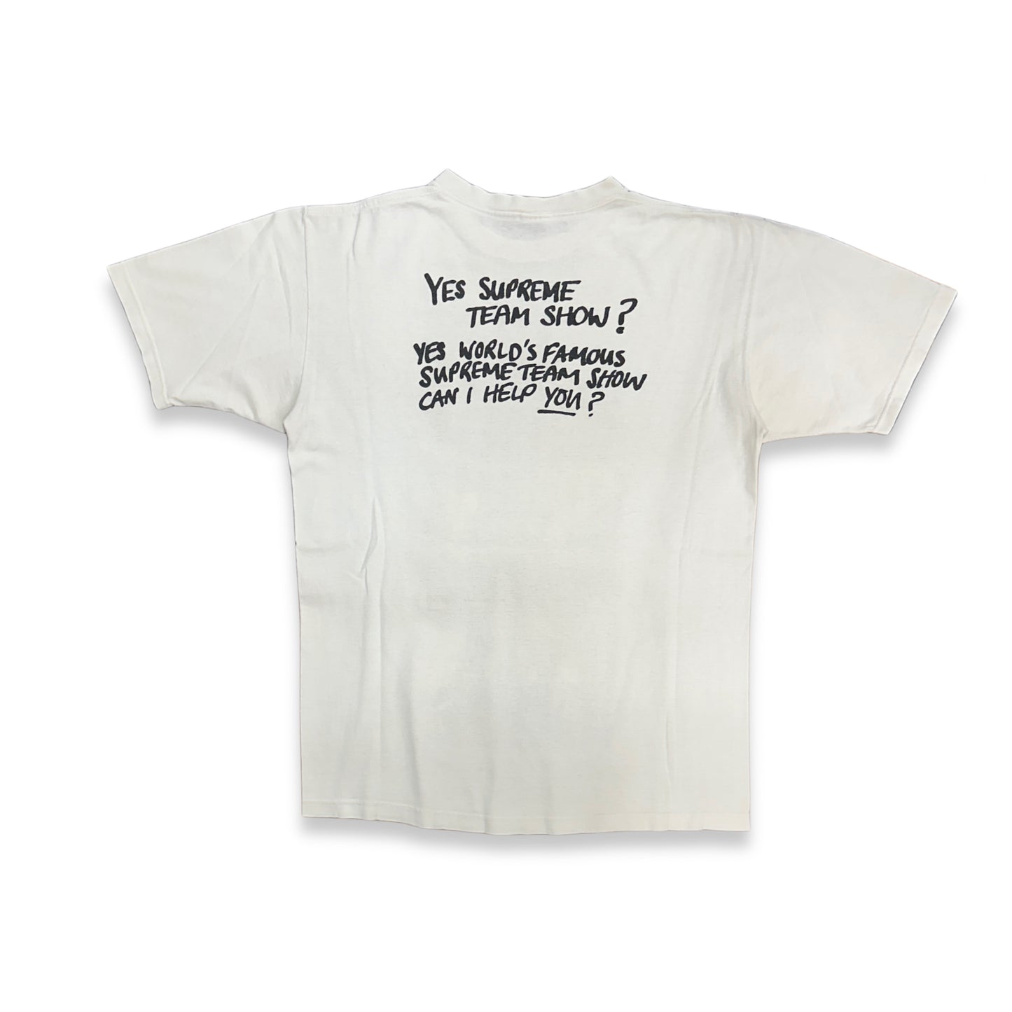 [L] 09SS Supreme x Malcolm McLaren Tee