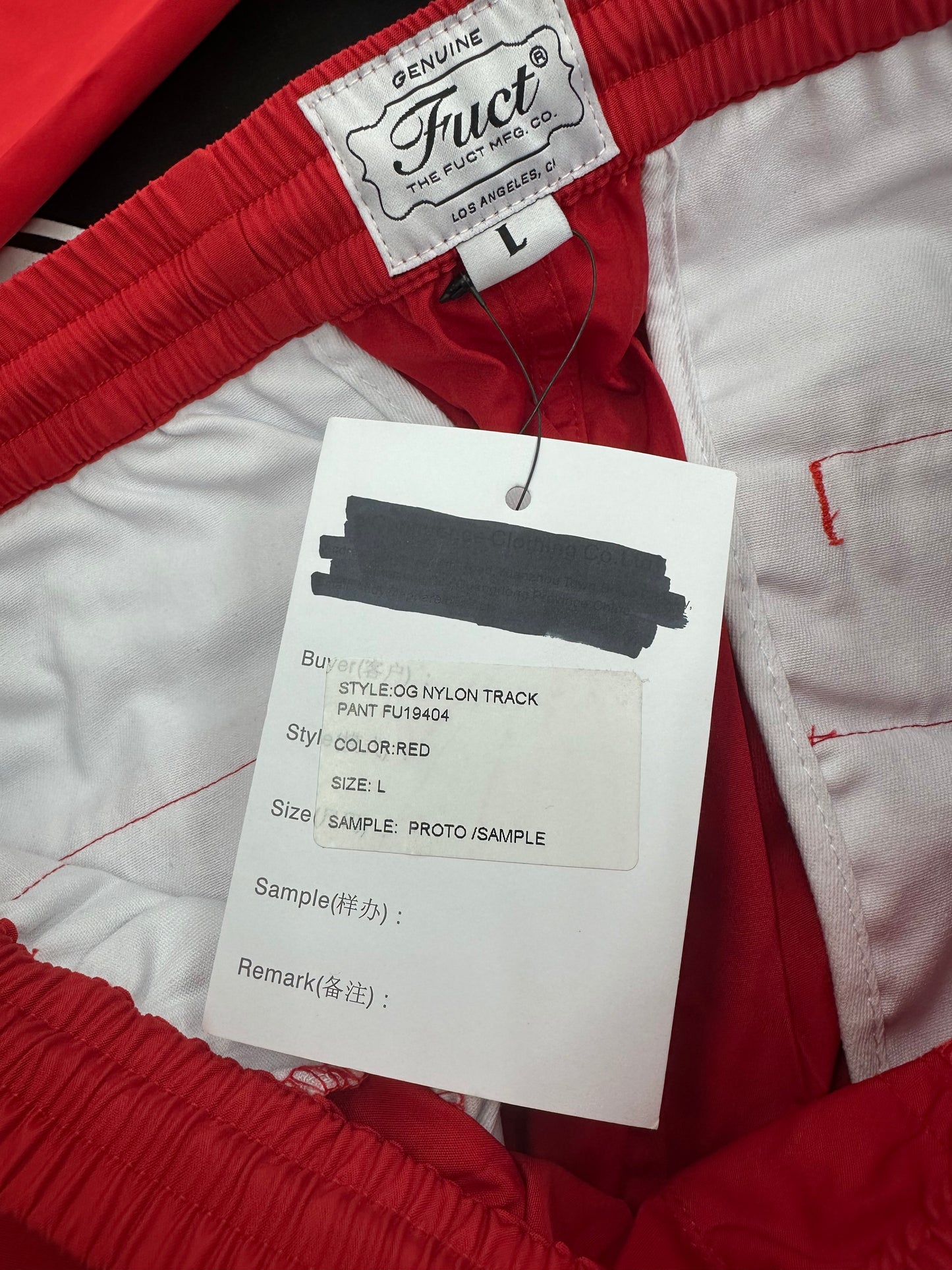 [L] FUCT TrackSuit Production Sample
