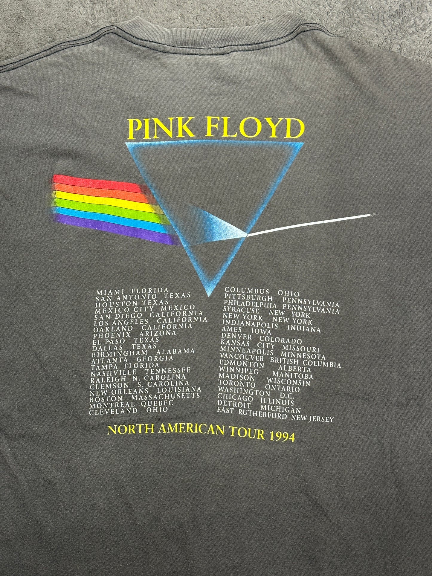 [XL] 1994' PINK FLOYD North American Tour Tee