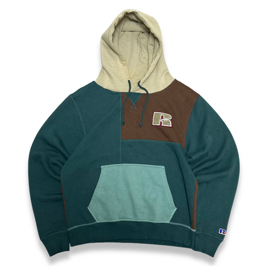 [L] 00s Russell Mix Hoodie