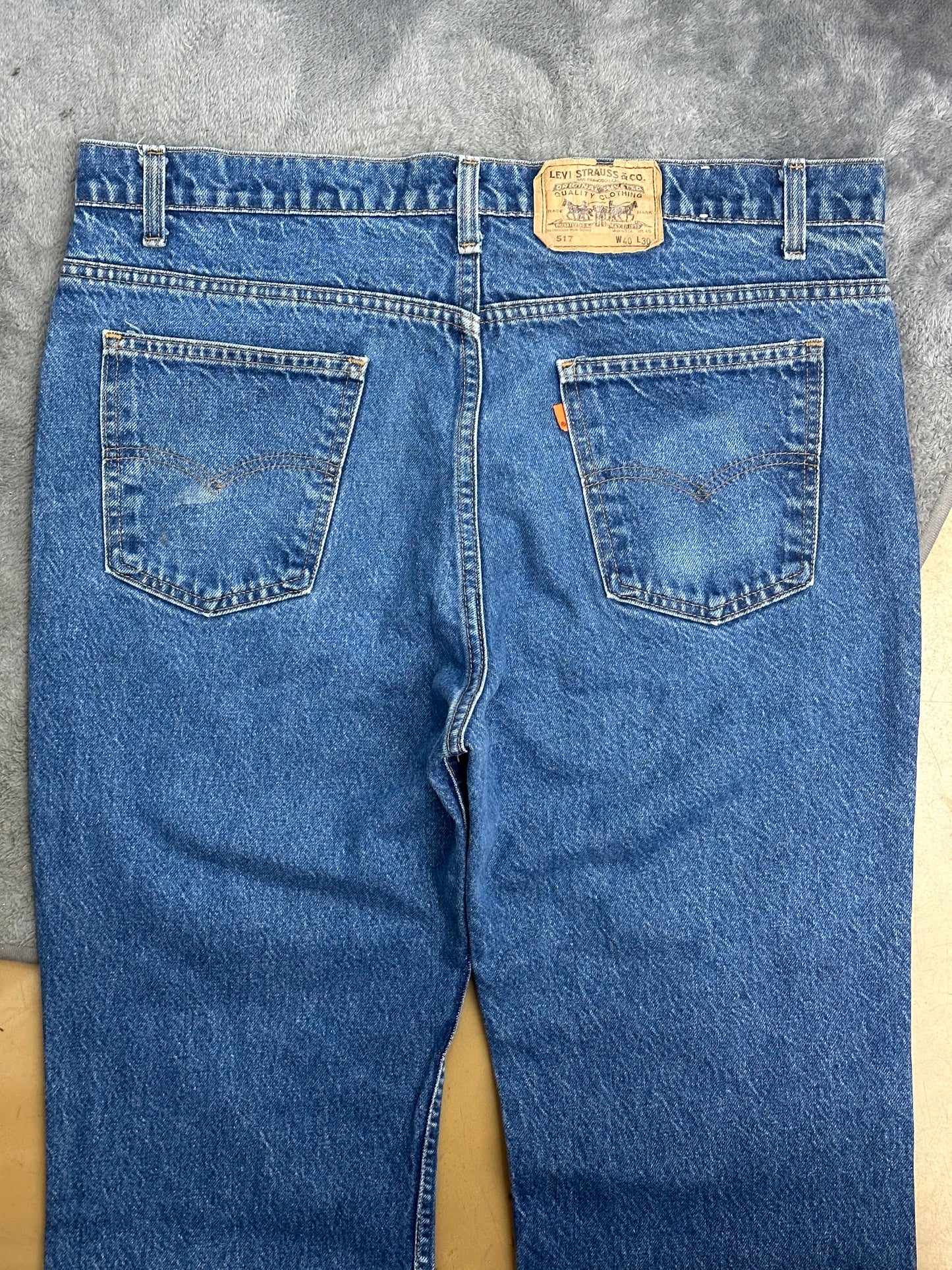 [40x30] 89' Levi's 517 Denim Pants