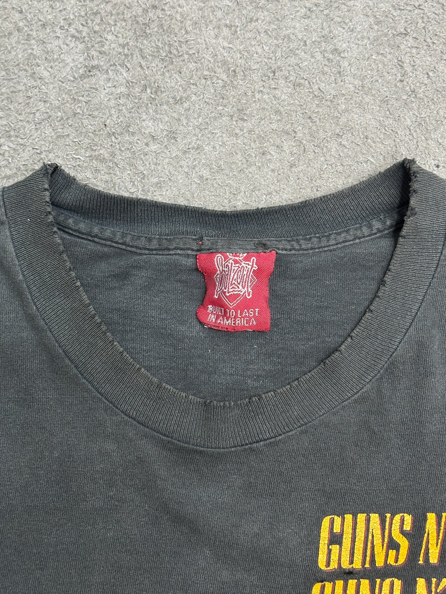[XL] 1992' GUNS N' ROSES Logo Tee