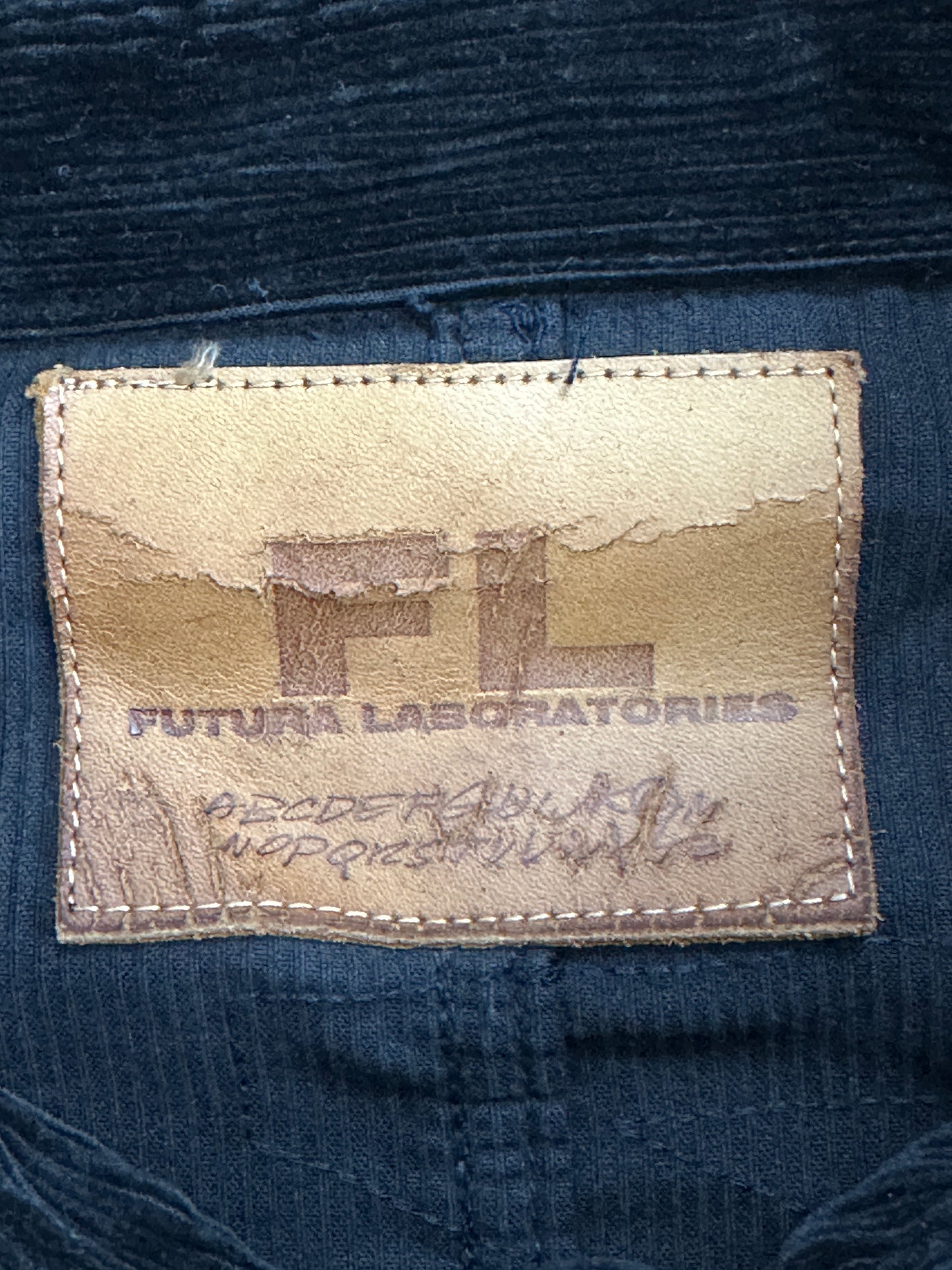 [L] FUTURA LABORATORIES Signature Corduroy Jacket