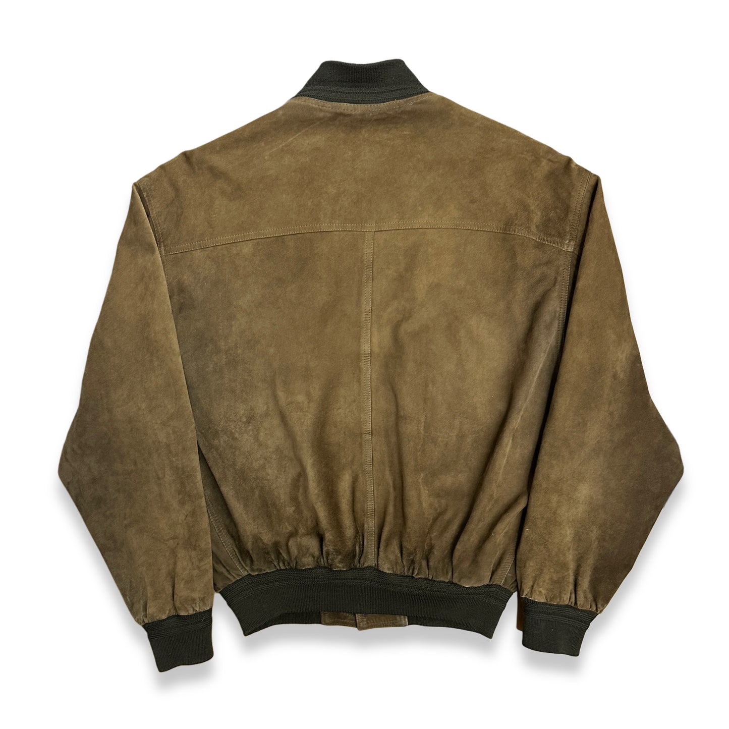[XL] 90s SAKS FIFTY AVENUE Suede Bomber Jacket