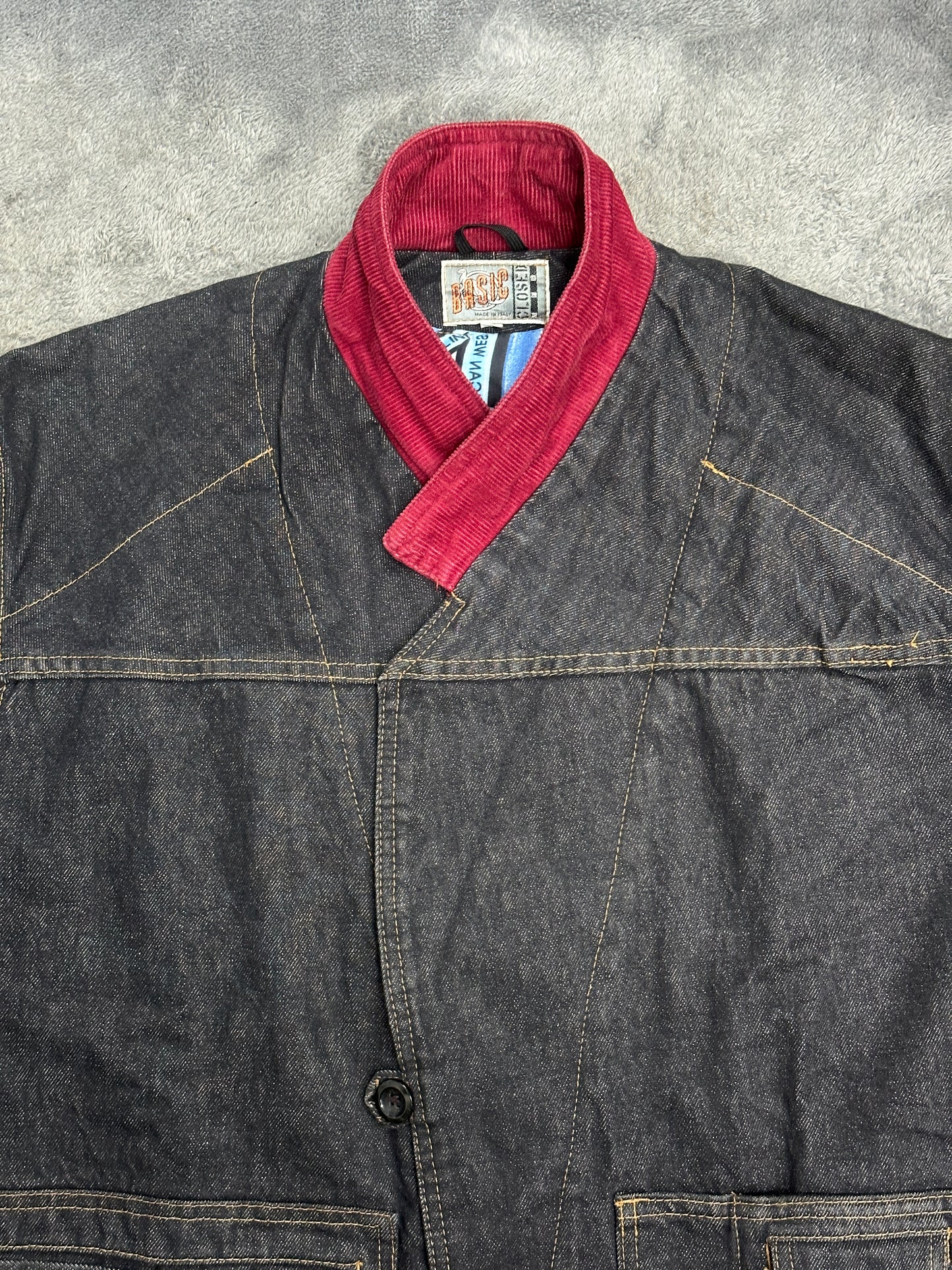 [46] 80s Closed by Marithe Fancois Girbaud Denim Jacket