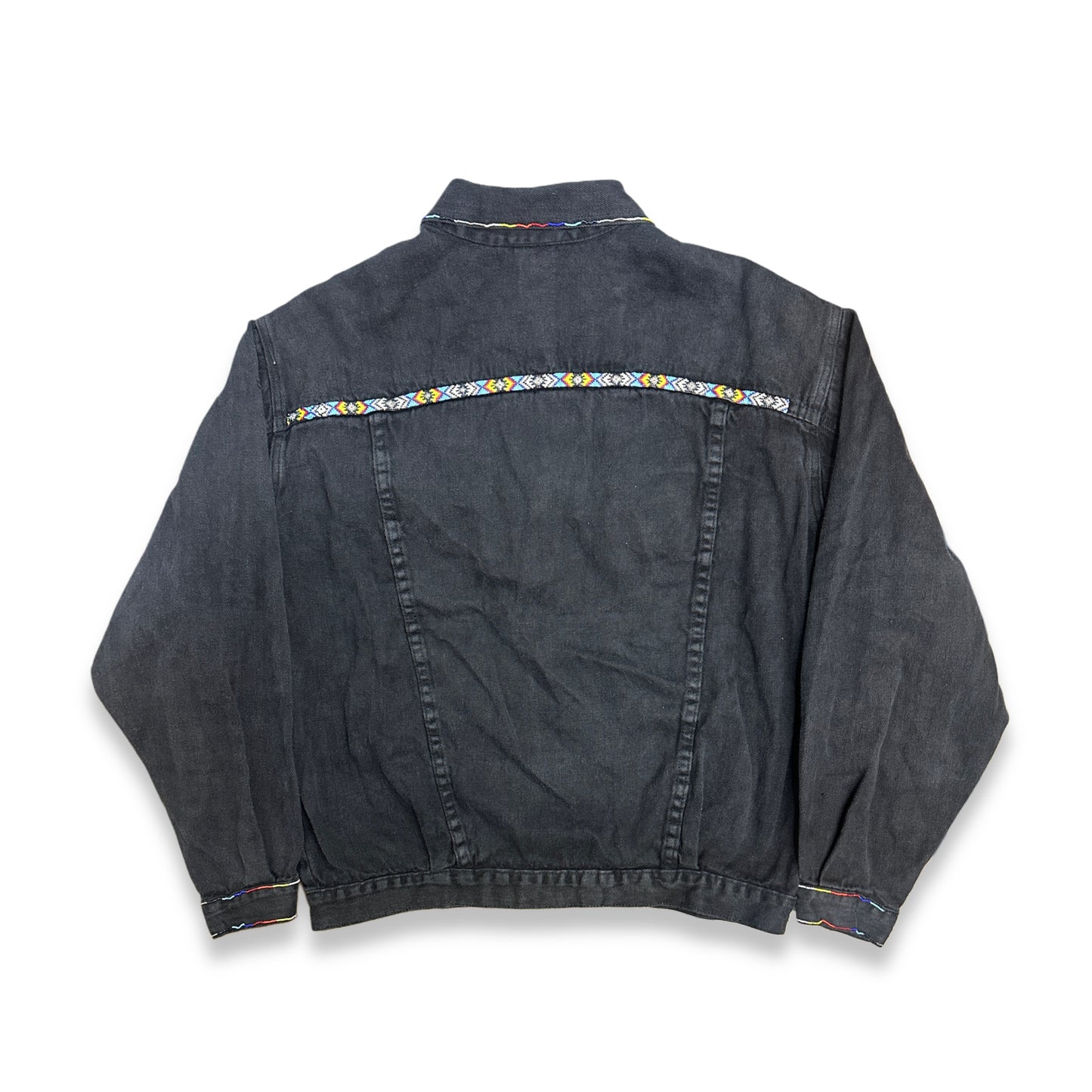 [L] 90s Custom Hemp Denim Jacket