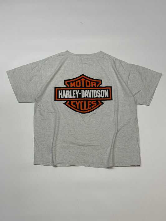 [XL] 90s Harley-Davidson shield Logo Tee