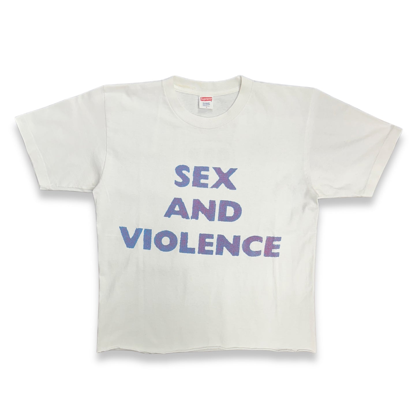 [L] 2008' Supreme x OBP 'Sex And Violence' Tee