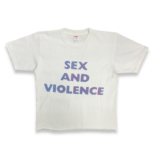 [L] 2008' Supreme x OBP 'Sex And Violence' Tee