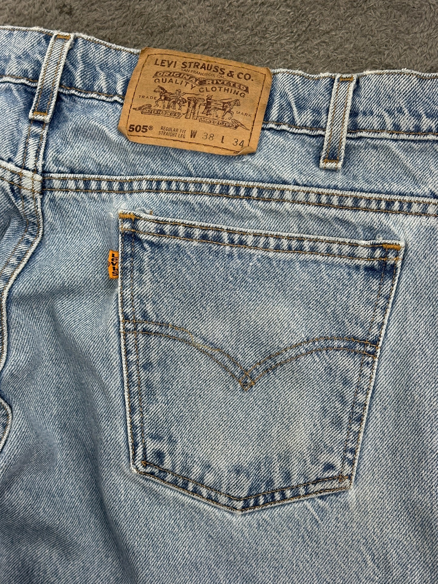 [38x34] 1996' Levi's 505 Denim Pants