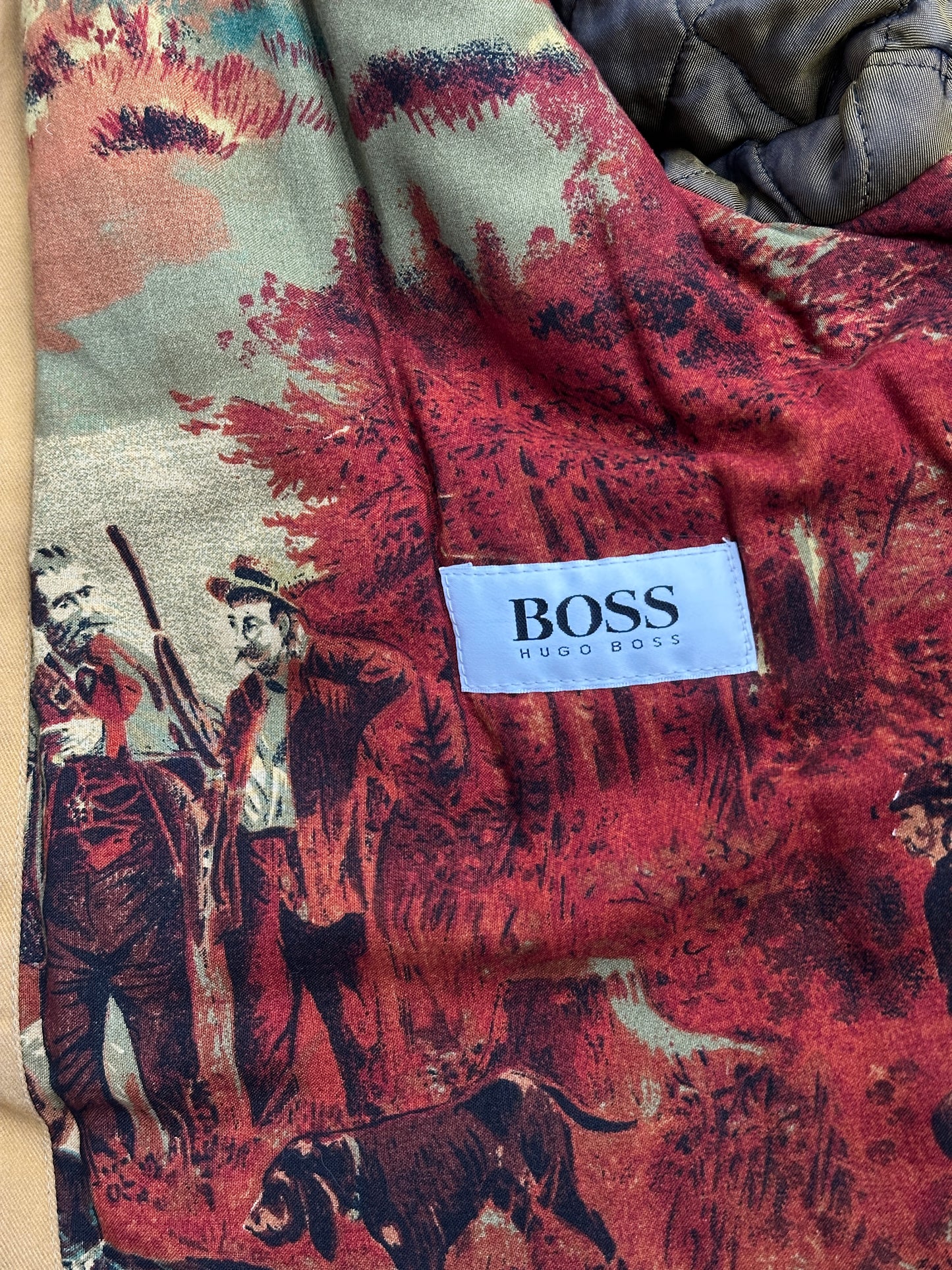 [L] 90s HUGO BOSS Hunting Jacket