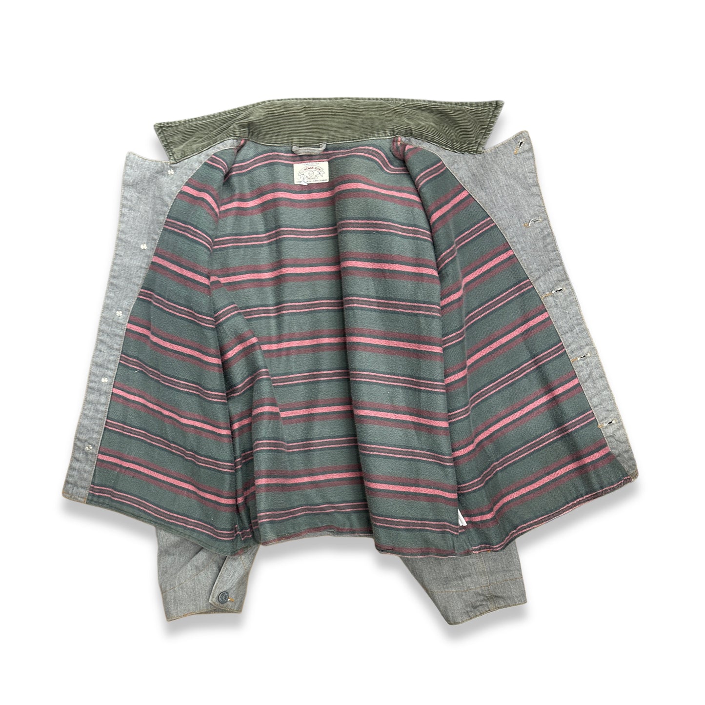 [XL] 90s Armani Jeans Contrast Denim Jacket