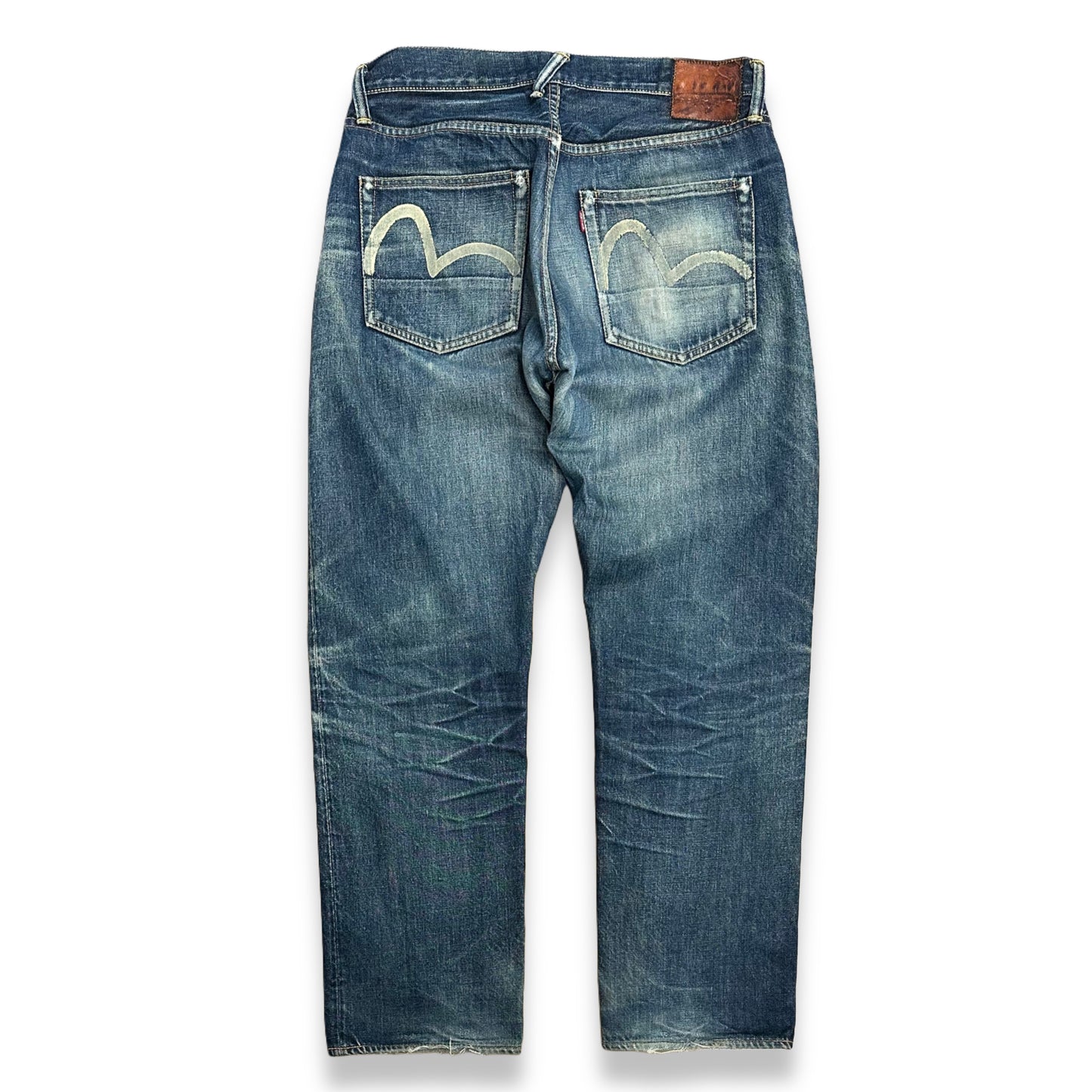 [33x35] 00s Evisu Selvedge Denim Pants