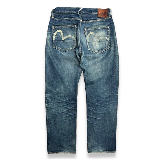 [33x35] 00s Evisu Selvedge Denim Pants