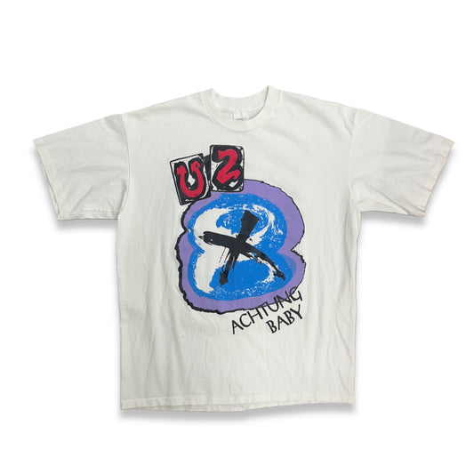 [XL] 1991' U2 'Achtung Baby' Album Tee