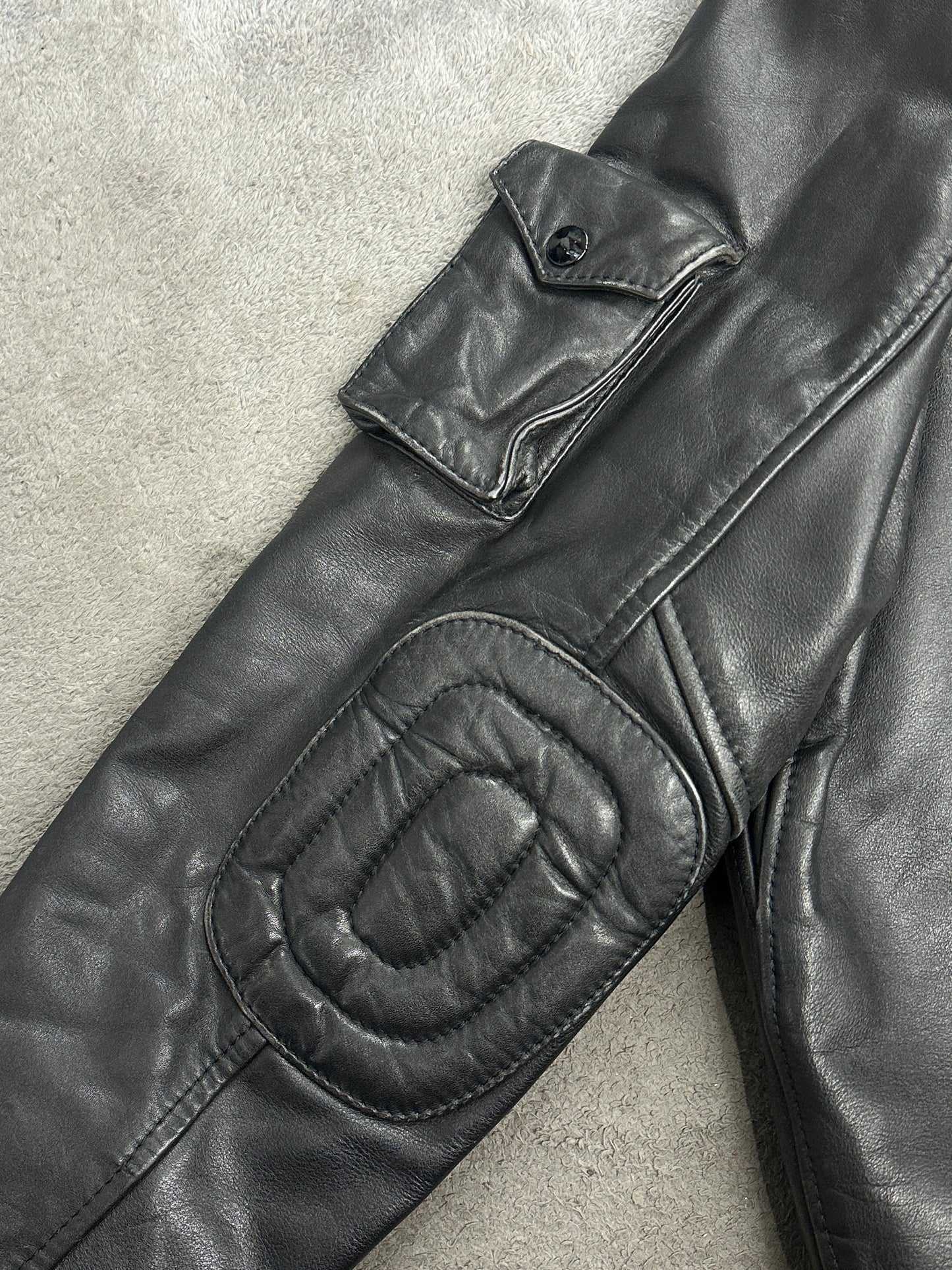 [46] 80s Harley-Davidson Leather Jacket