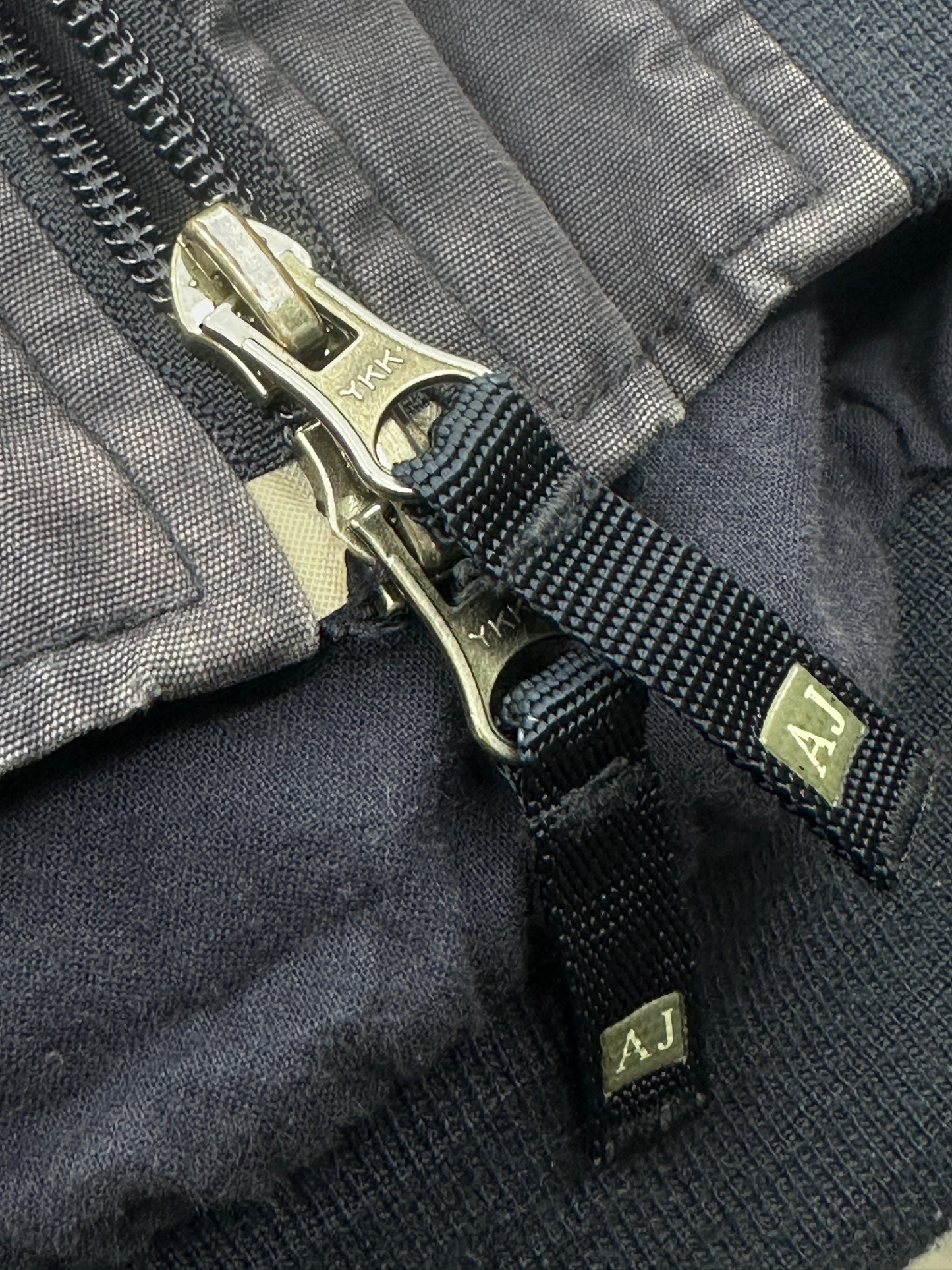[XL] 00s Armani Jeans Faded Bomber Jacket