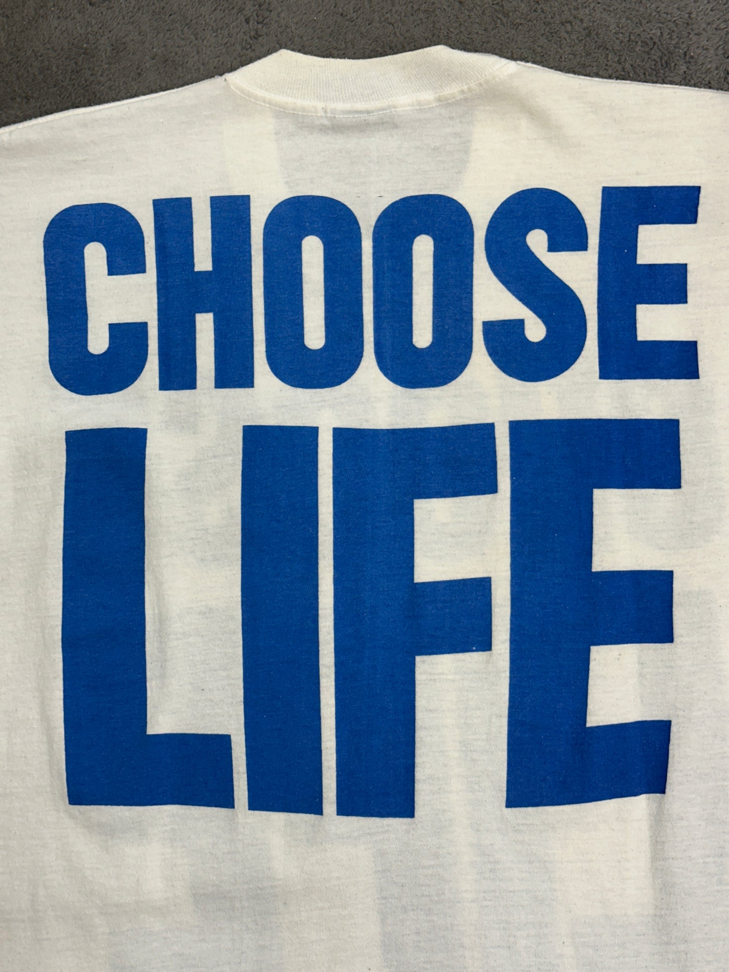 [XL] 80s WHAM 'CHOOSE LIFE' Tee