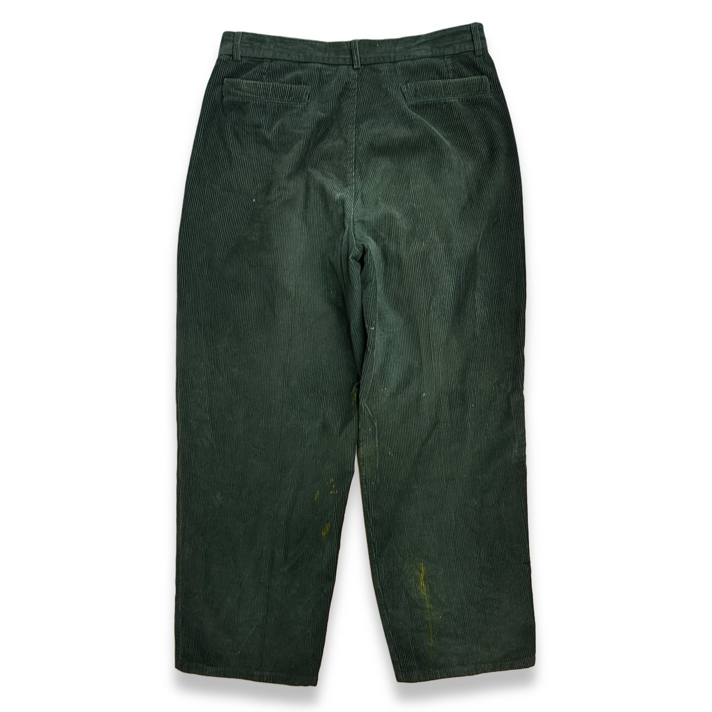 [36] 90s Armani Collezioni Green Corduroy Pants