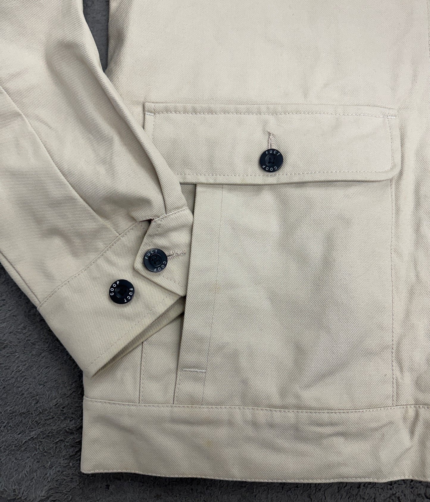 [XL] FUCT SSDD Chain Stitch Work Jacket
