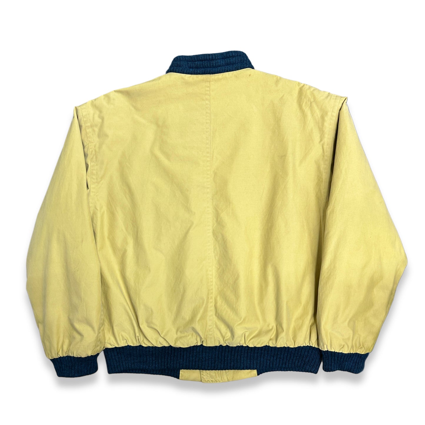 [XXL] 80s HUGO BOSS Yellow Bomber Jacket