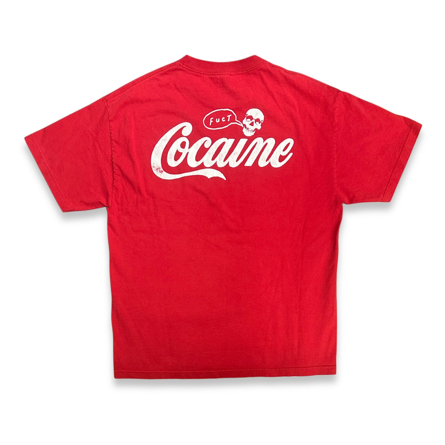 [XL] 00s FUCT Cocaine Parody Tee