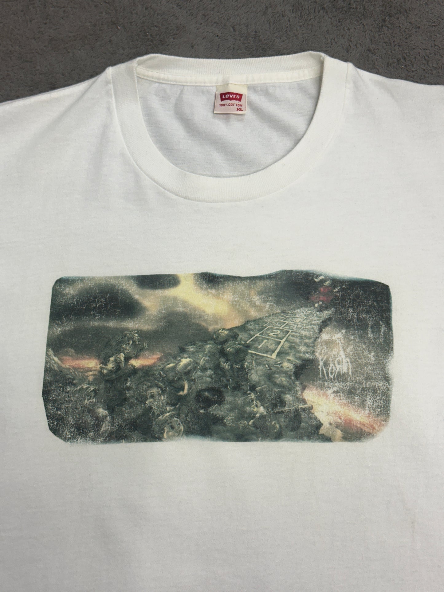 [XL] 90s Levi's KORN Band Tee