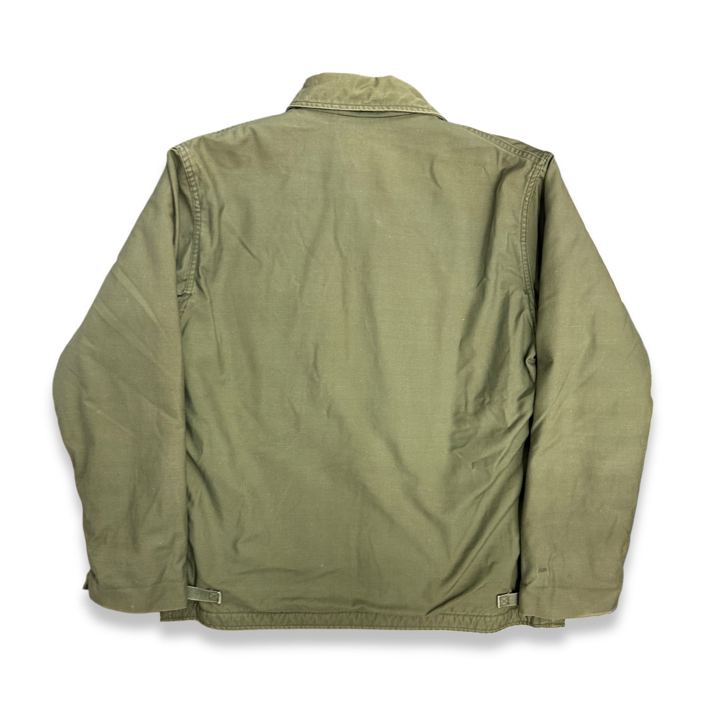 [L] 70s US Navy A-2 Deck Jacket