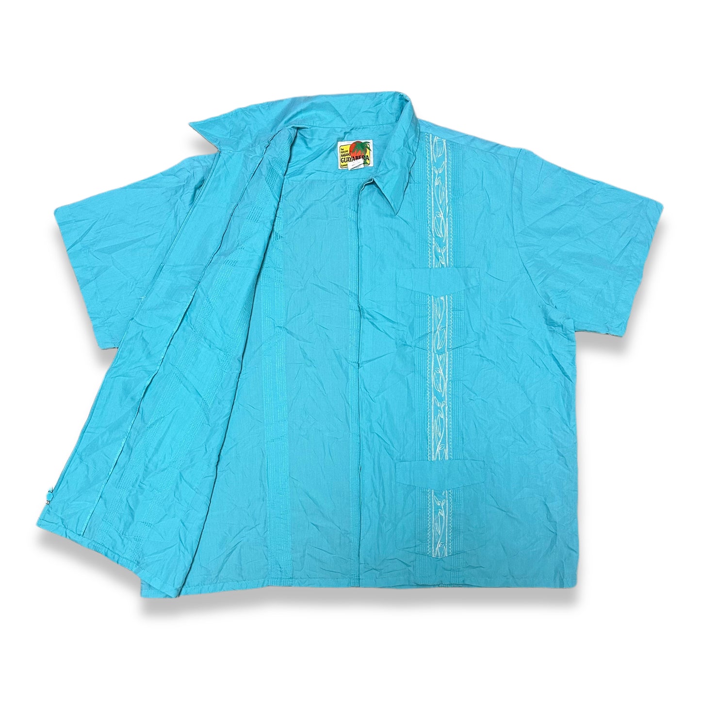 [XXL] Guayabera Mint Shirt