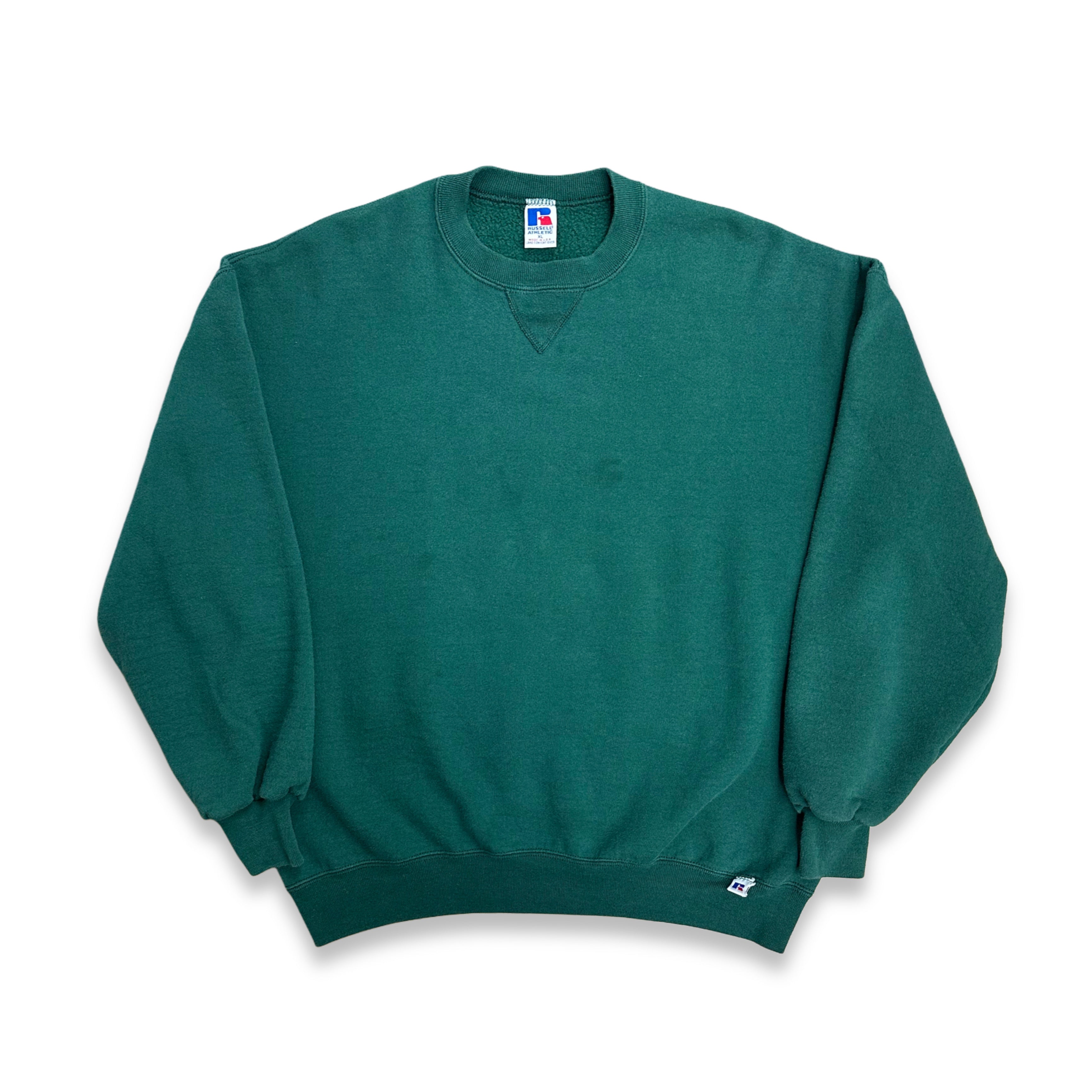 Vintage Russell Athletic Sweatshirt Made In Mexico Dark