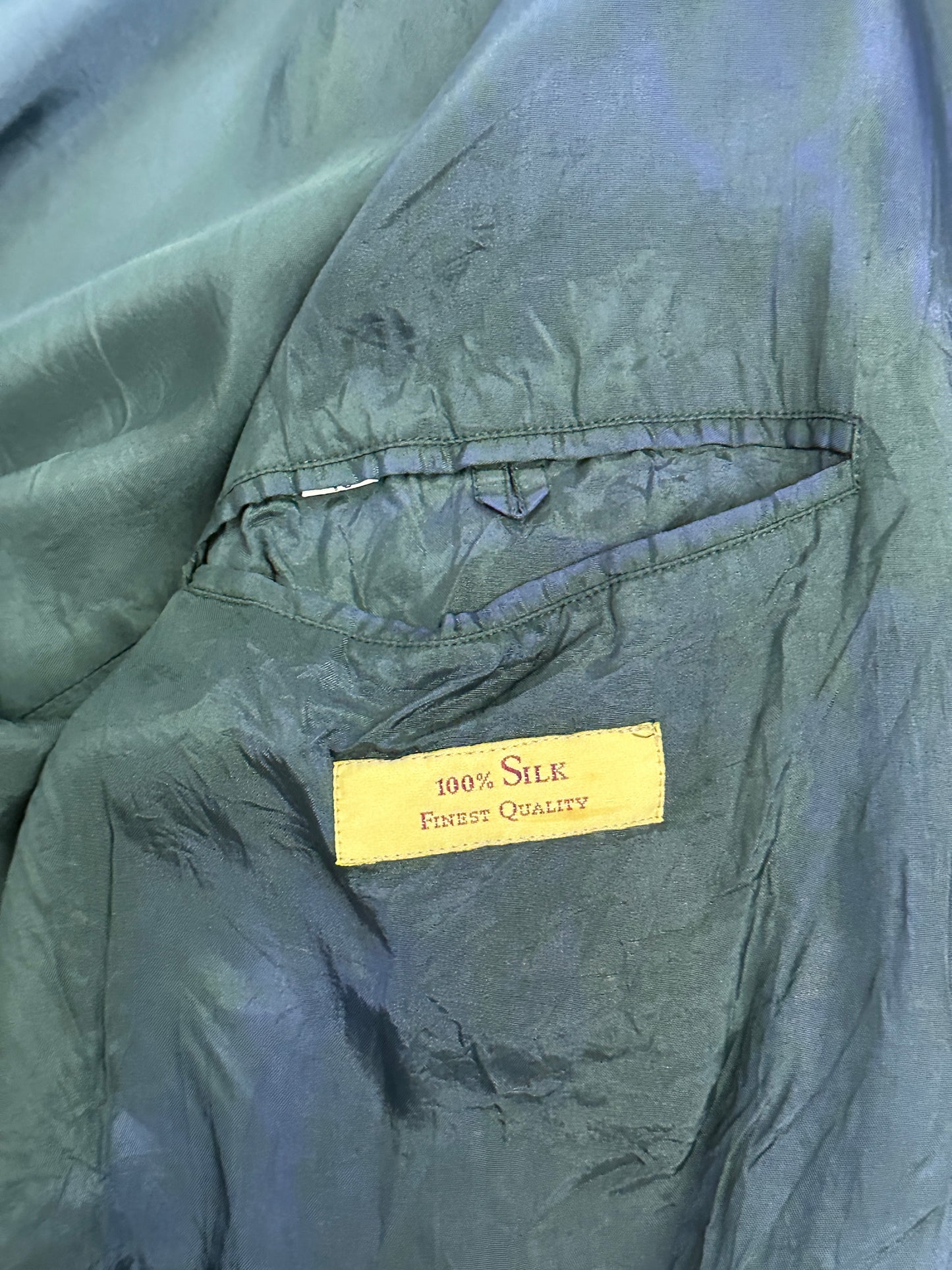 [L] 80s HUGO BOSS Silk Bomber Jacket