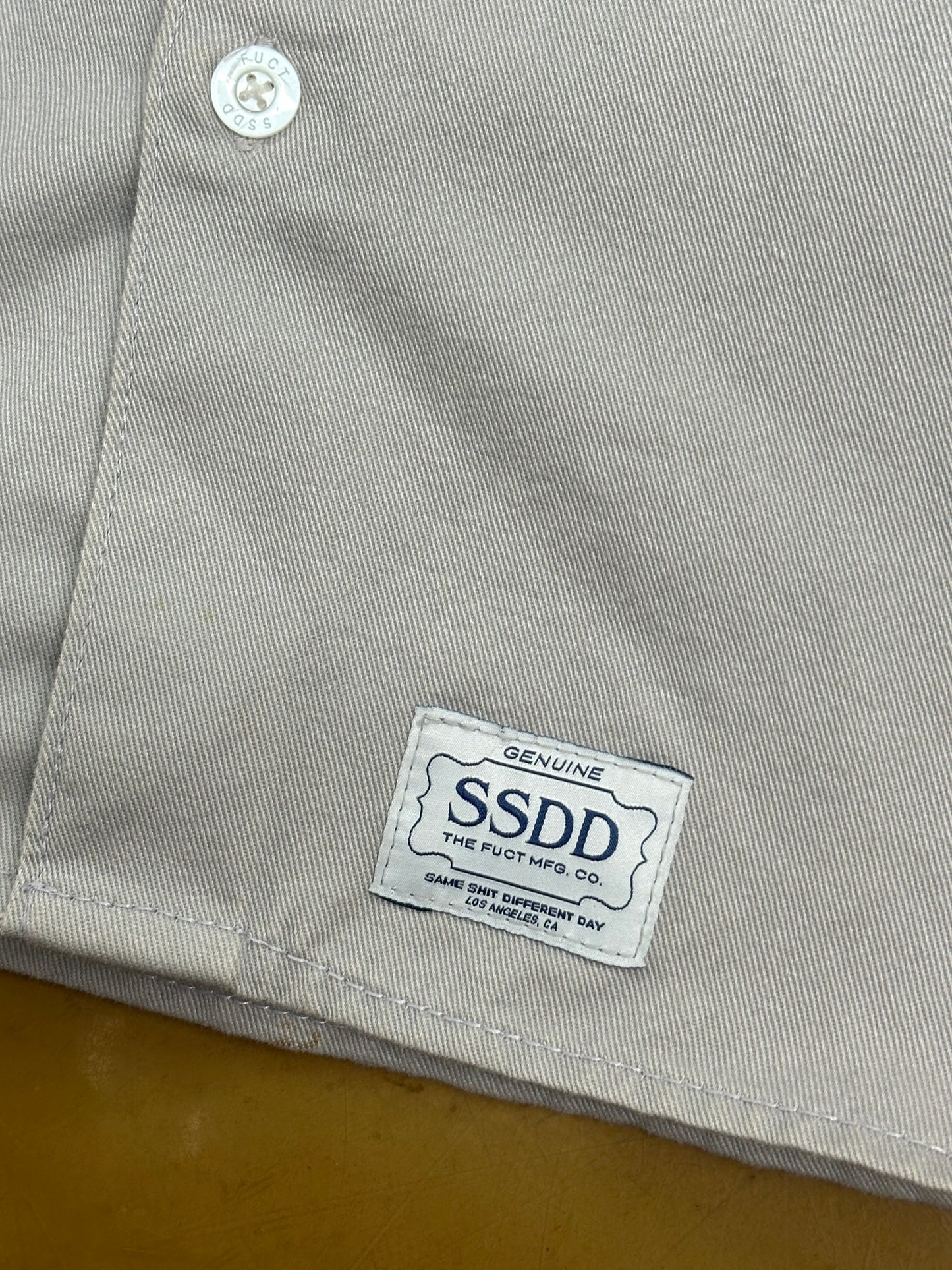 [L] FUCT SSDD 69 Baseball Half Shirt