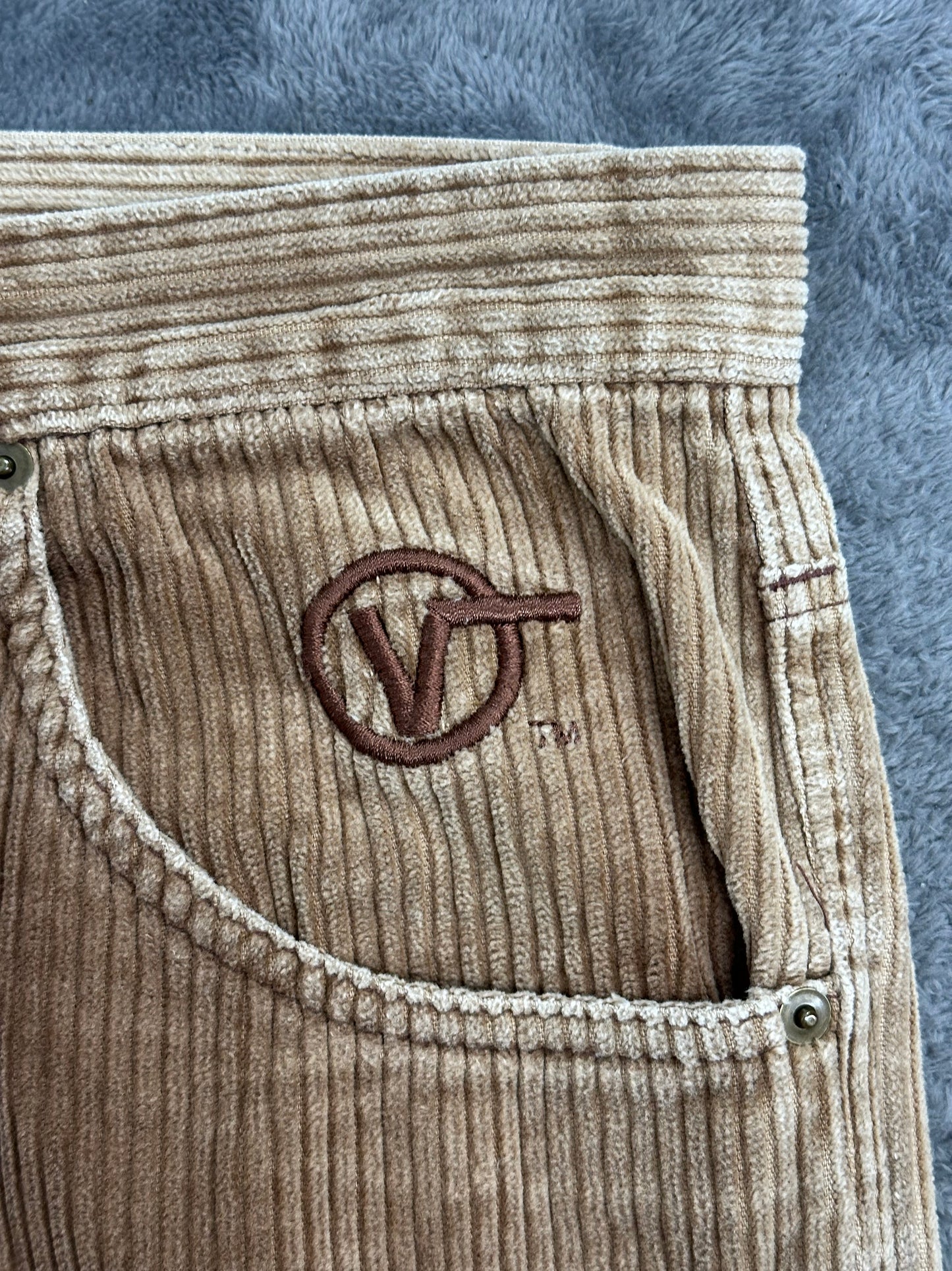 [M] 90s Vans Old Logo Corduroy Pants