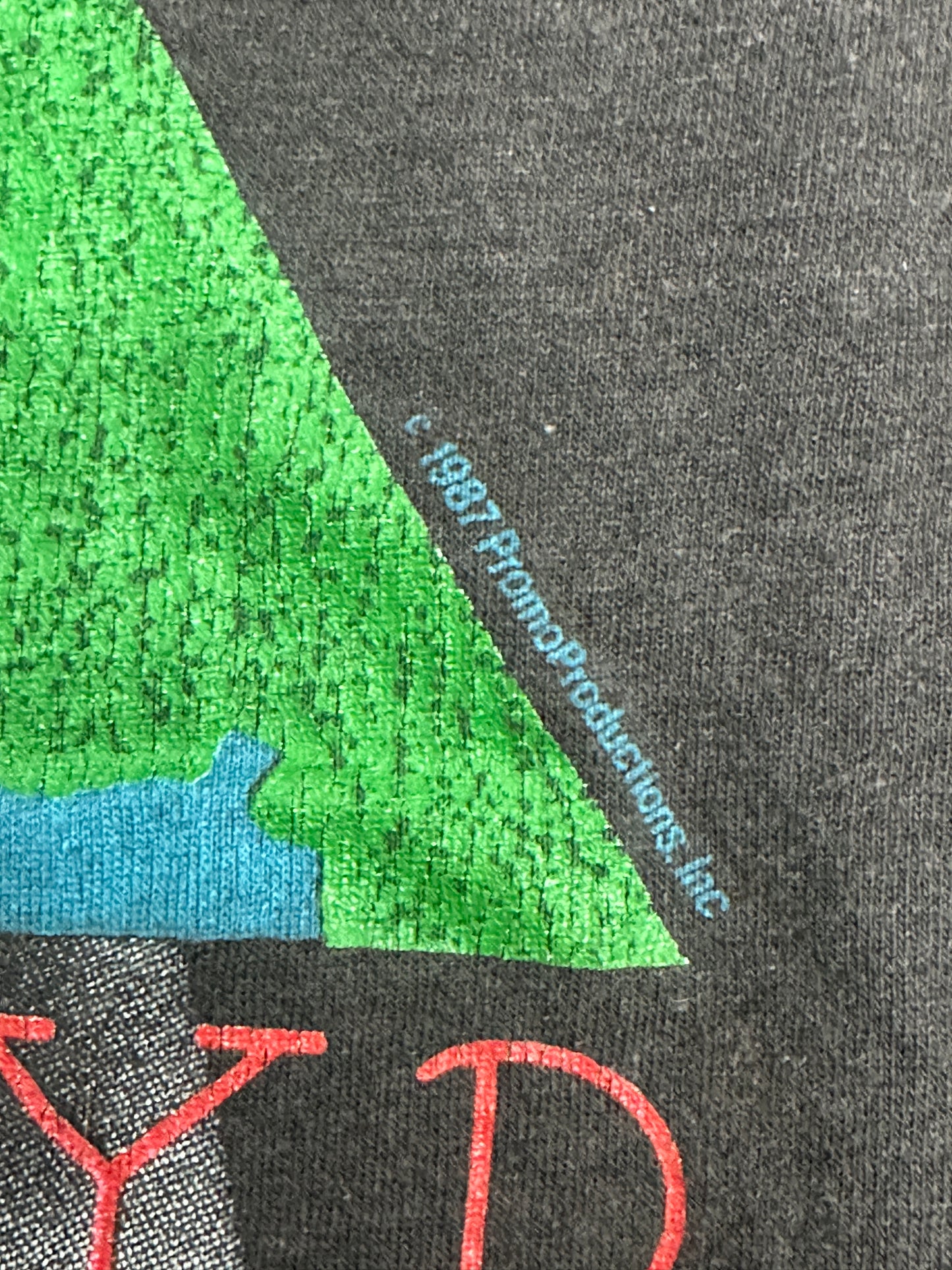 [L] 1987' PINK FLOYD World Tour Tee