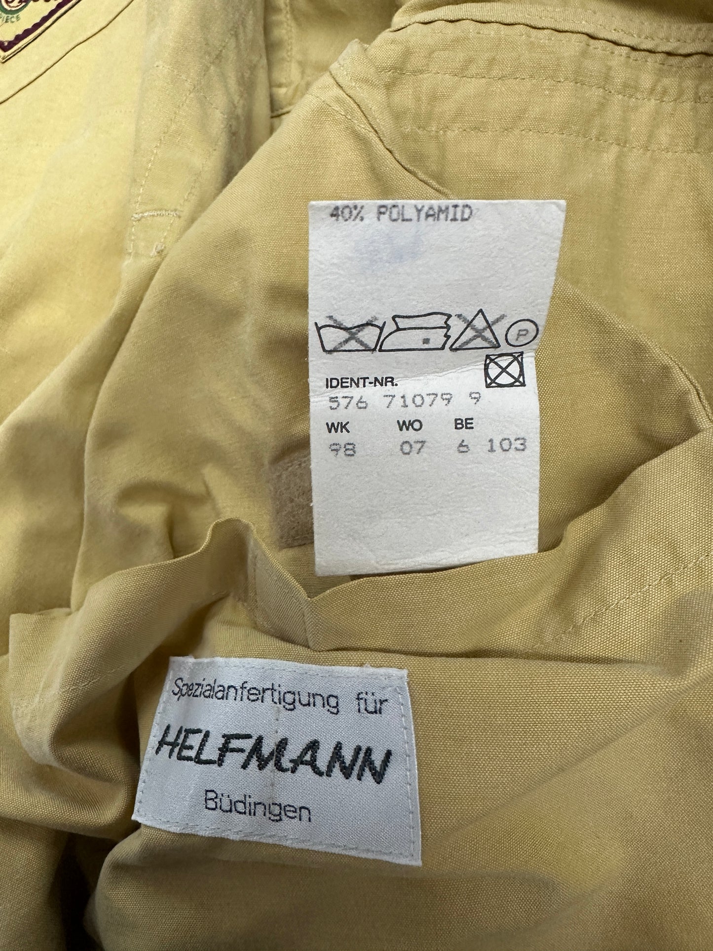 [50] 80s HUGO BOSS Harrington Bomber Jacket