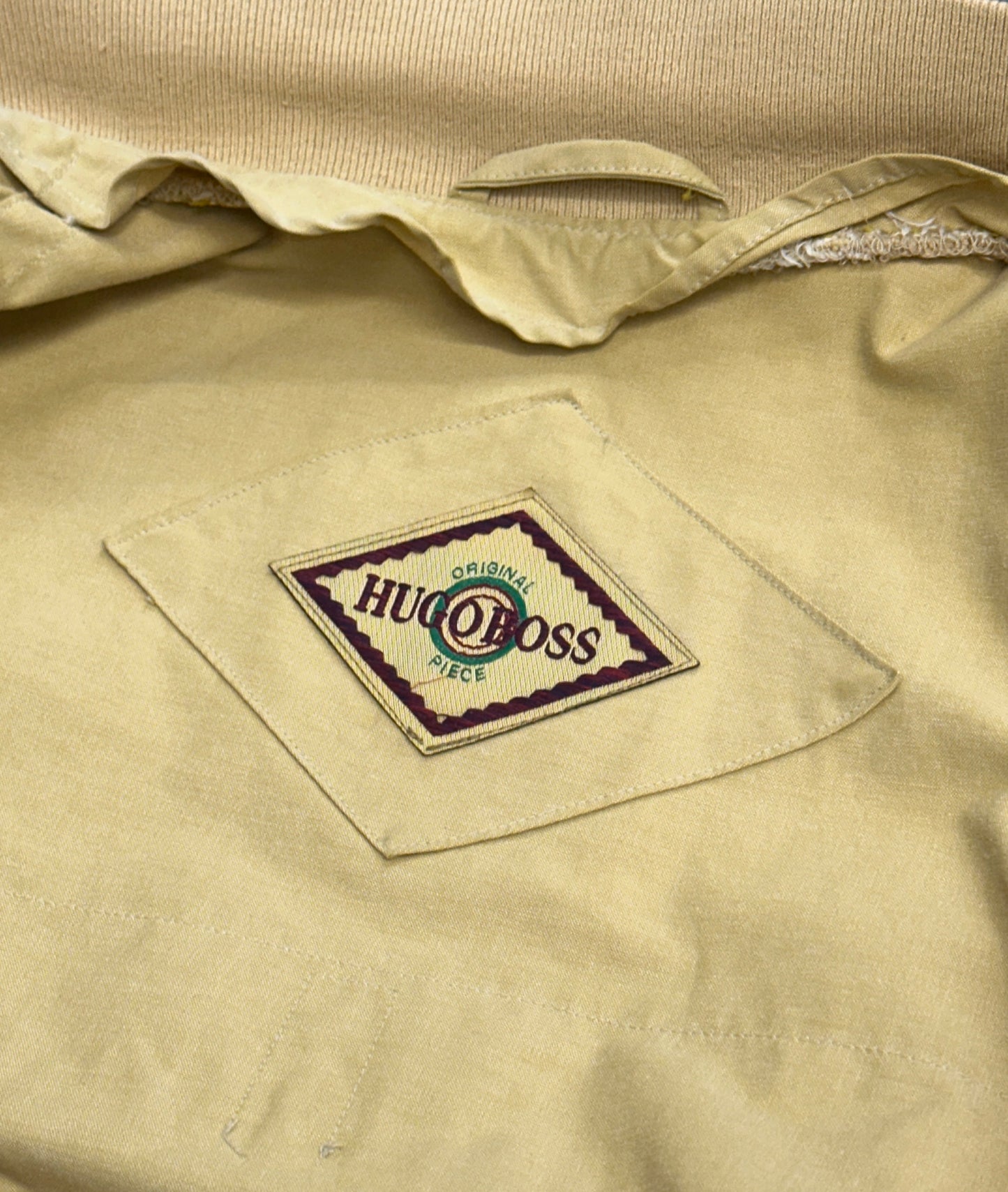[50] 80s HUGO BOSS Harrington Bomber Jacket