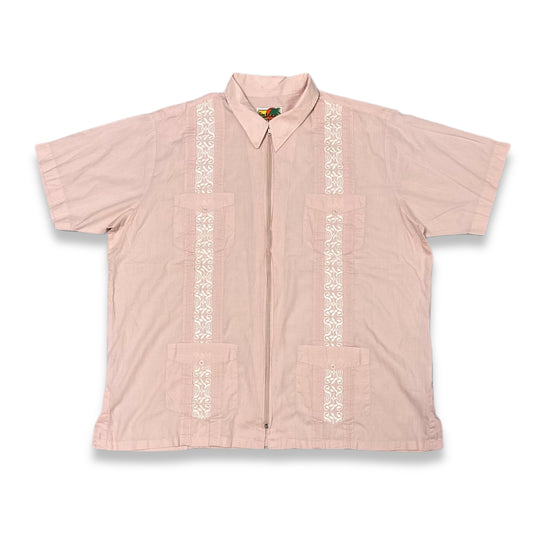 [XL] Guayabera Pink Shirts
