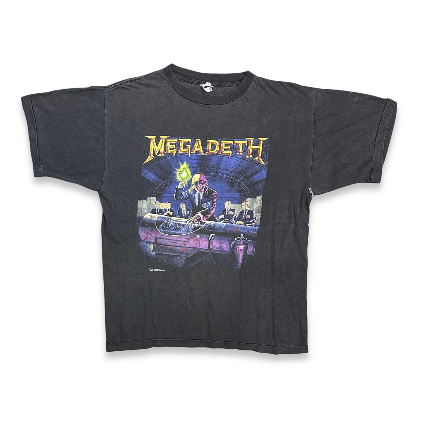 [XL] 1991' Megadeth Rust in Peace Album promo Tee