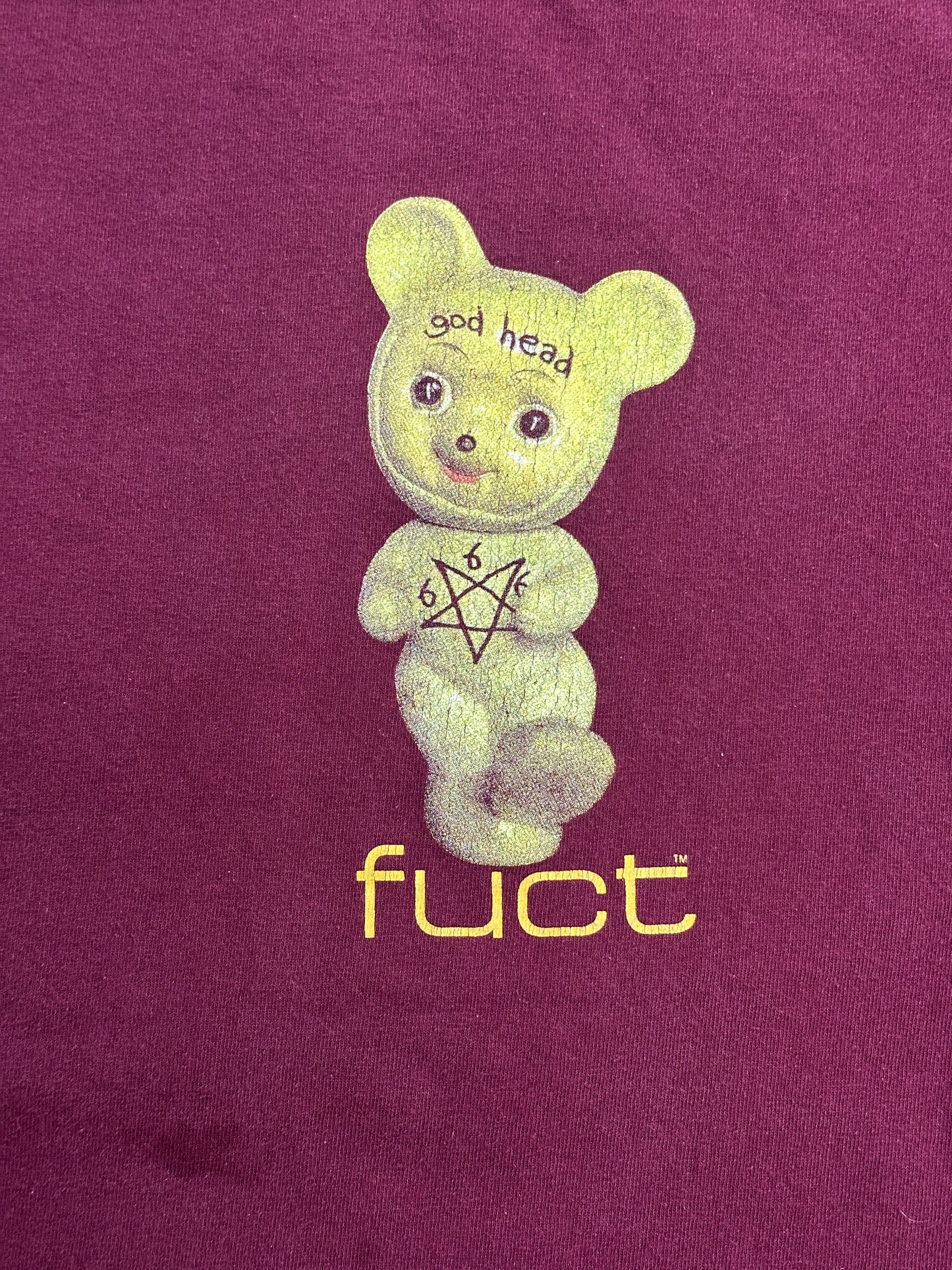 [M] 00s FUCT God head Tee