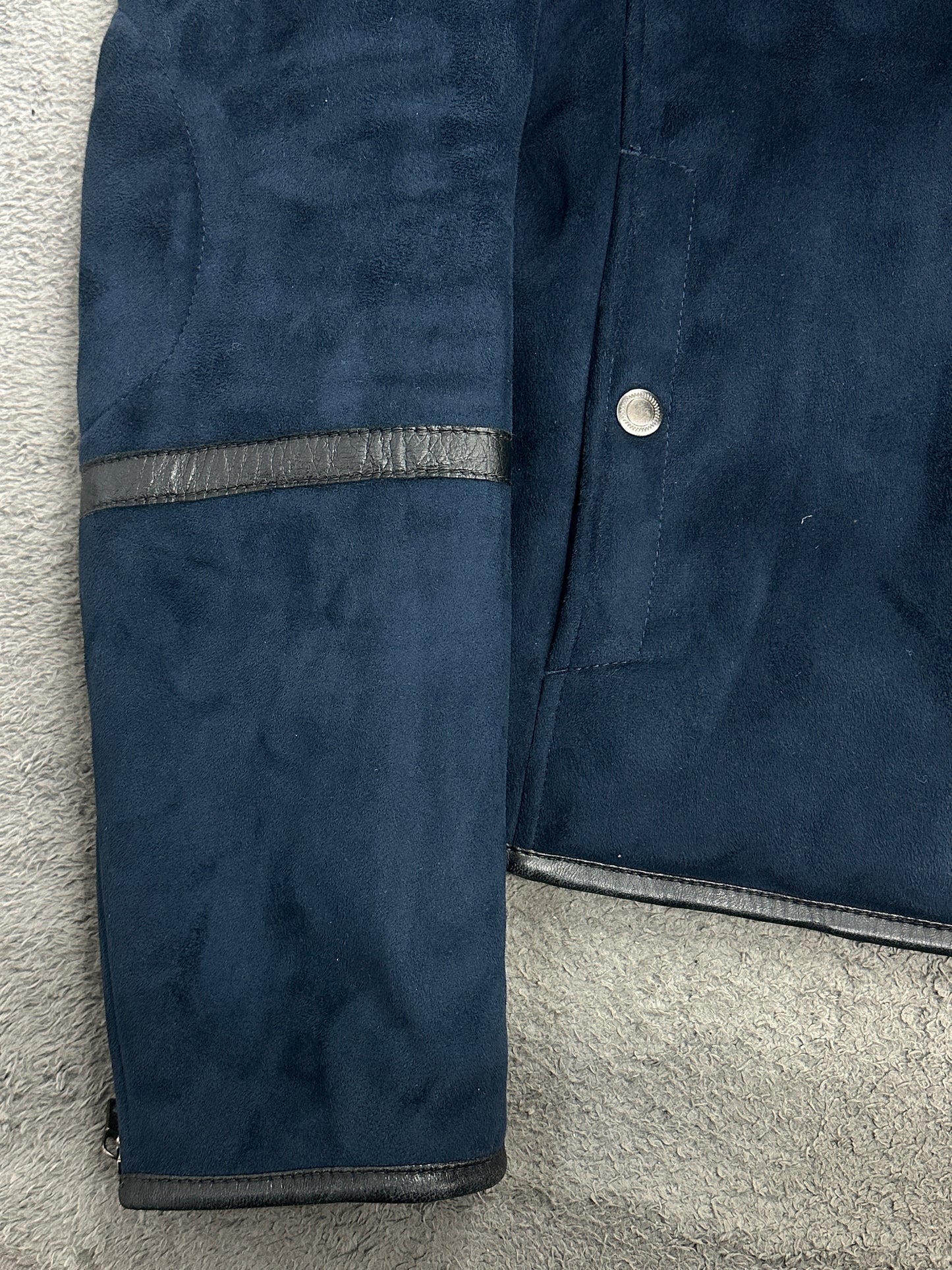 [M] Armani Exchange Suede Leather Jacket