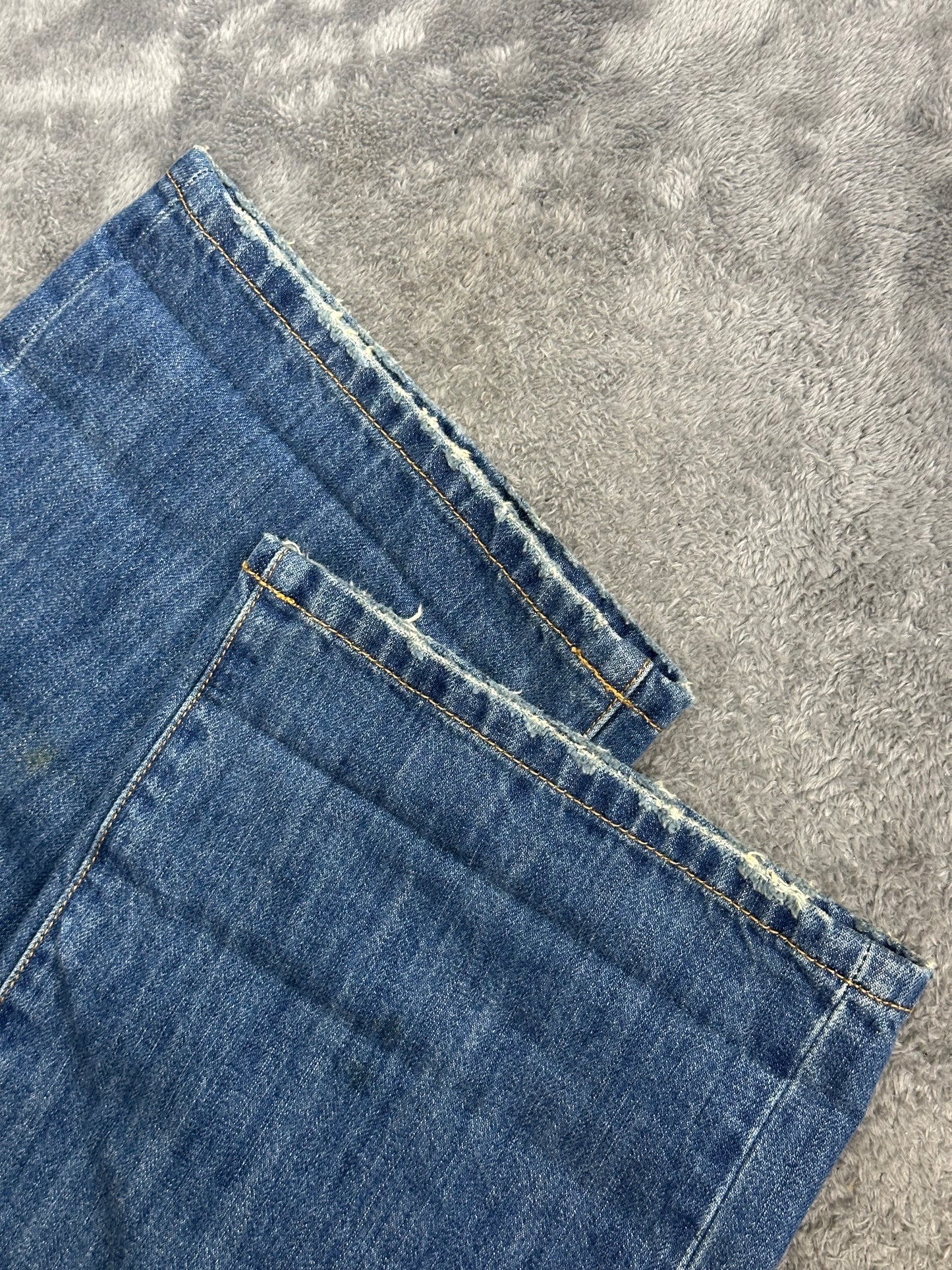 [34] FUCT SSDD Patched Loose Fit Denim Pants