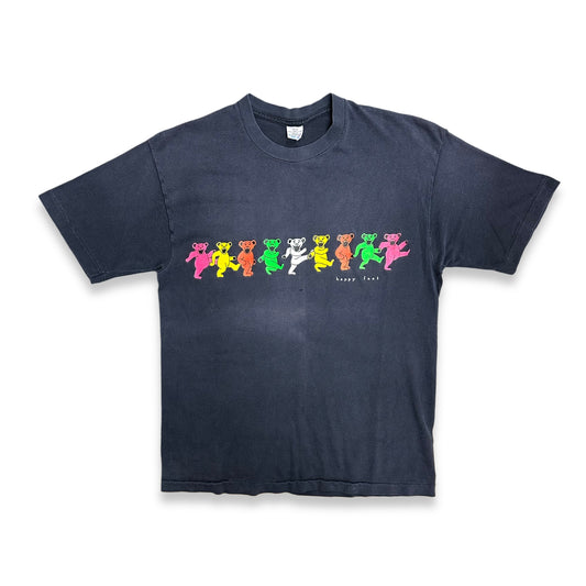 [M] 90s Grateful Dead Happy Feet Bear Tee