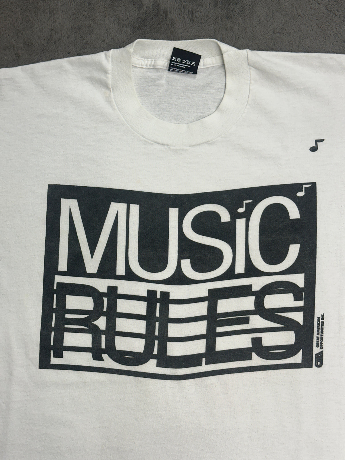 [L] 90s Music Rules Tee