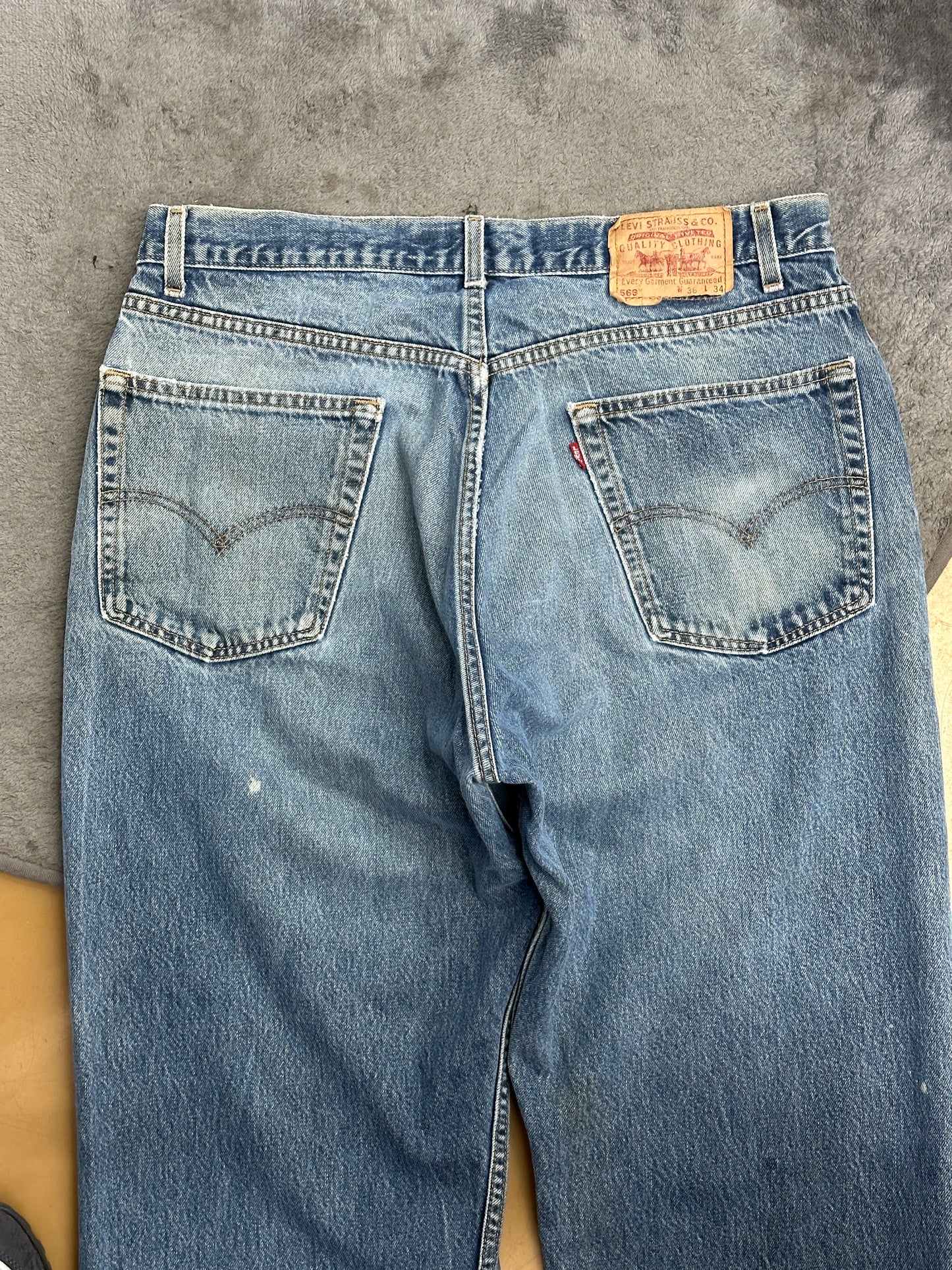 [36x34] 2001' Levi's 569 Denim Pants