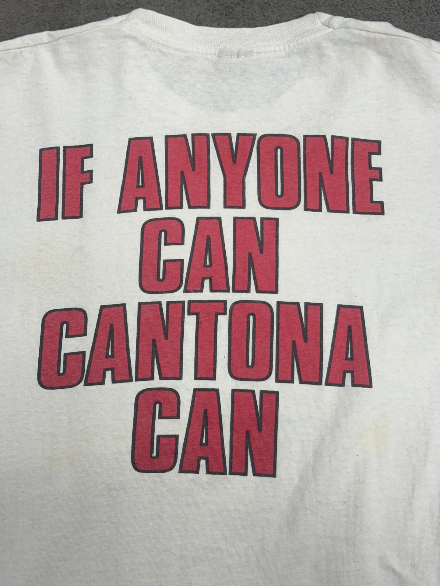 [XL] 90s Eric Cantona Slogan Tee